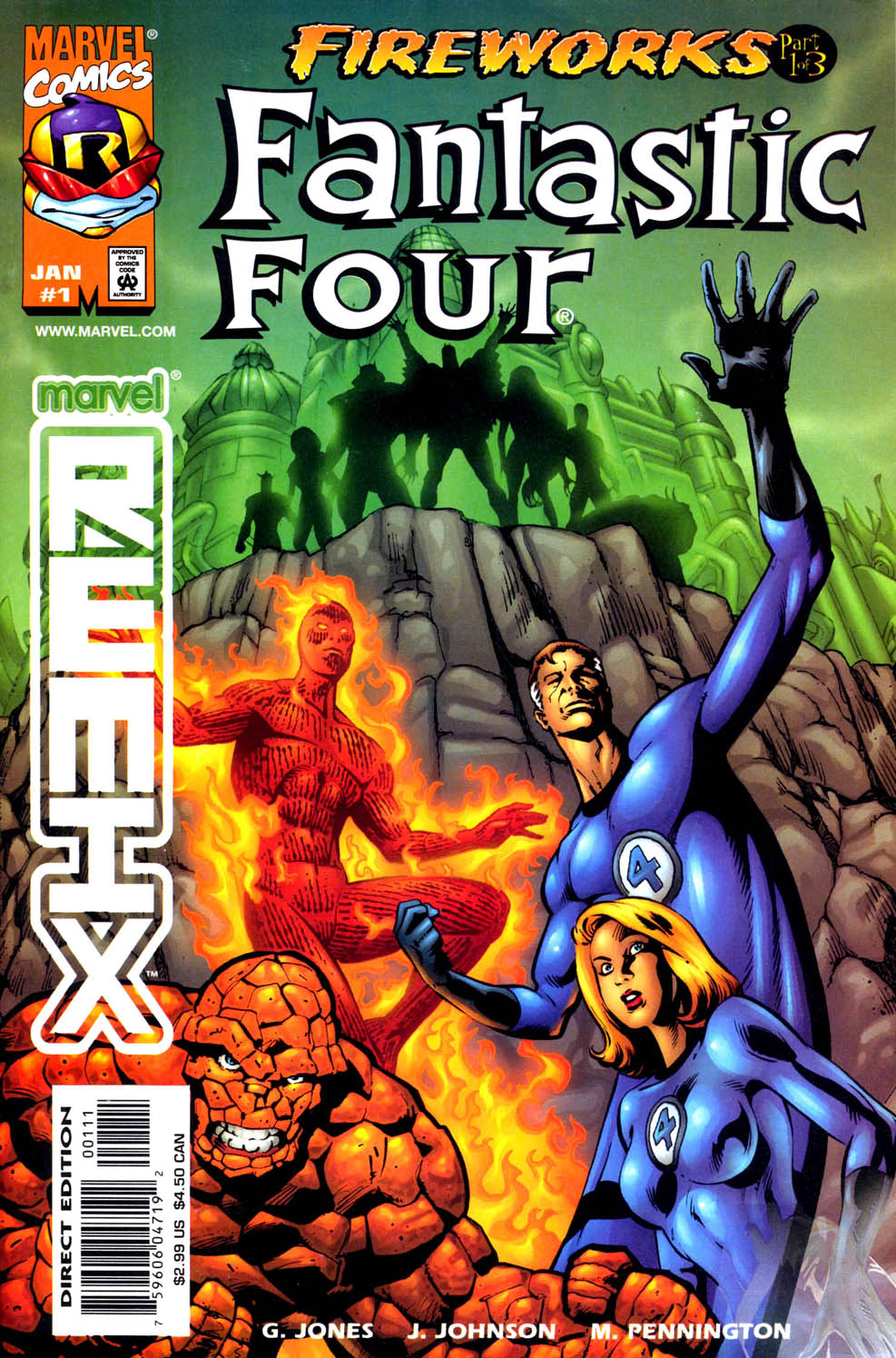 Read online Fantastic Four: Fireworks comic -  Issue #1 - 1