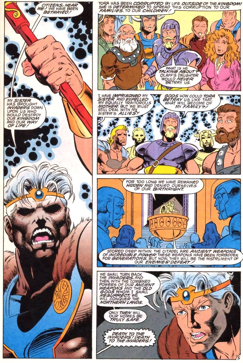 Read online Justice League America comic -  Issue #84 - 6