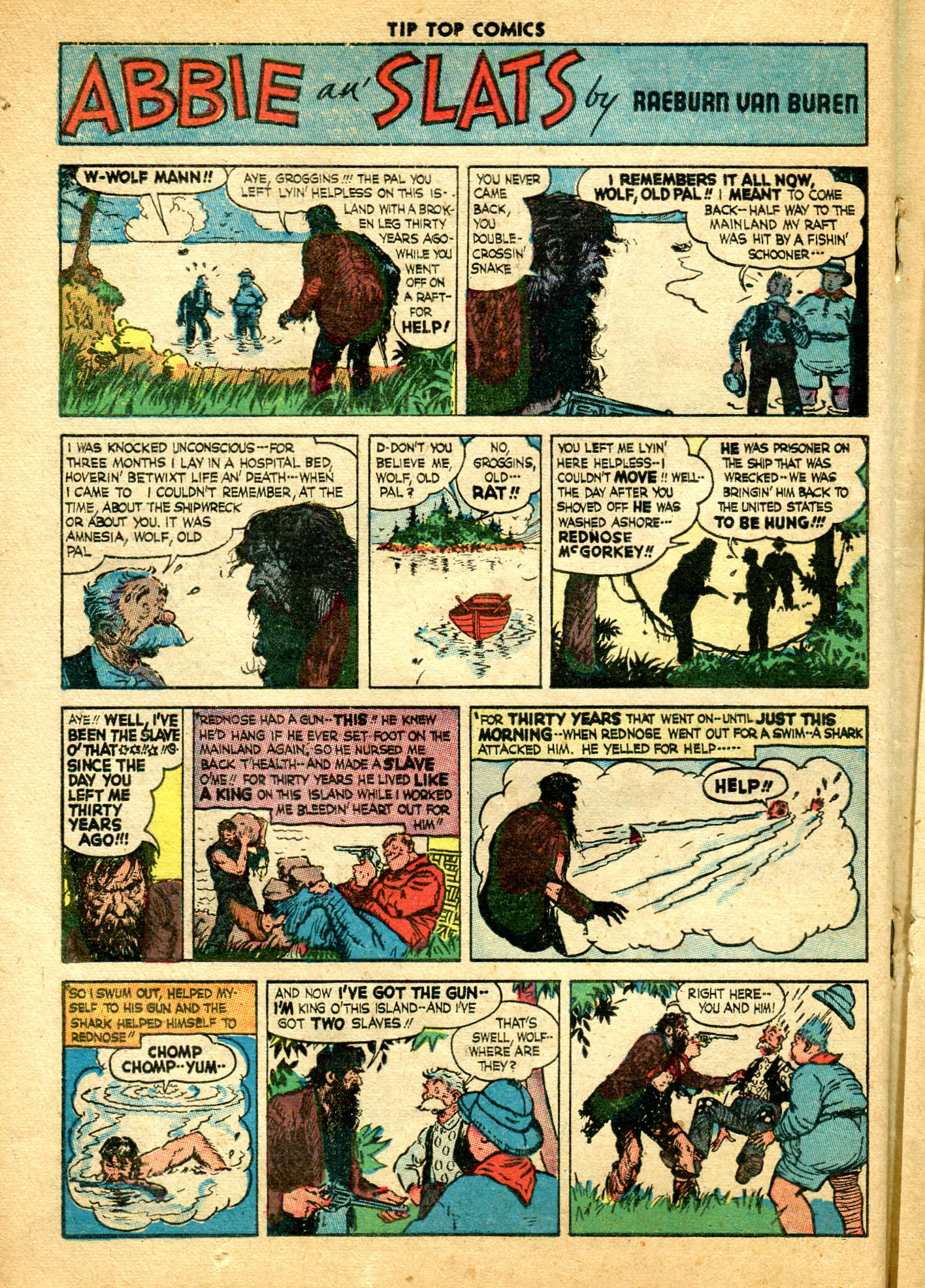 Read online Tip Top Comics comic -  Issue #133 - 24