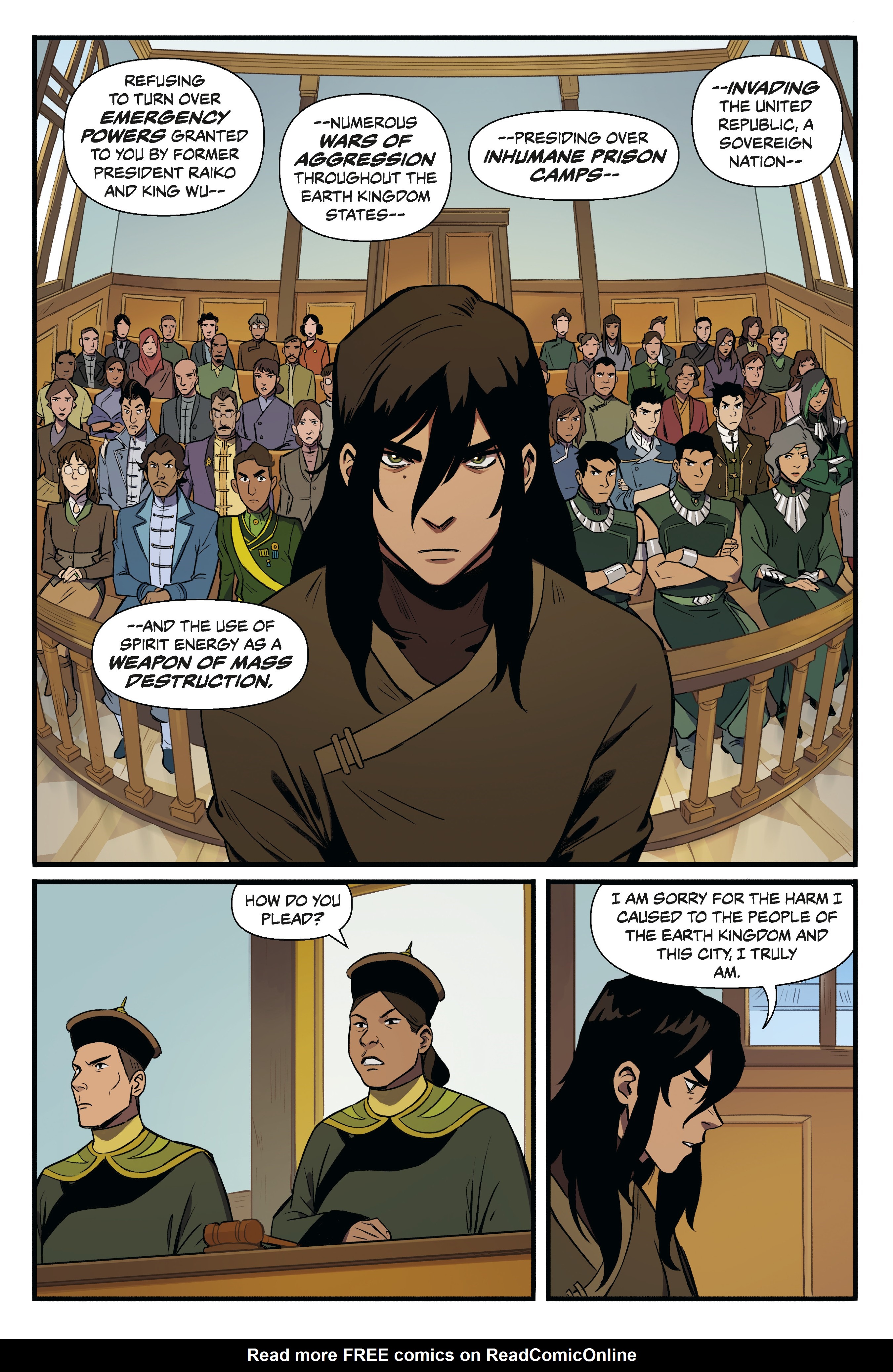 Read online Nickelodeon The Legend of Korra: Ruins of the Empire comic -  Issue # TPB 1 - 19