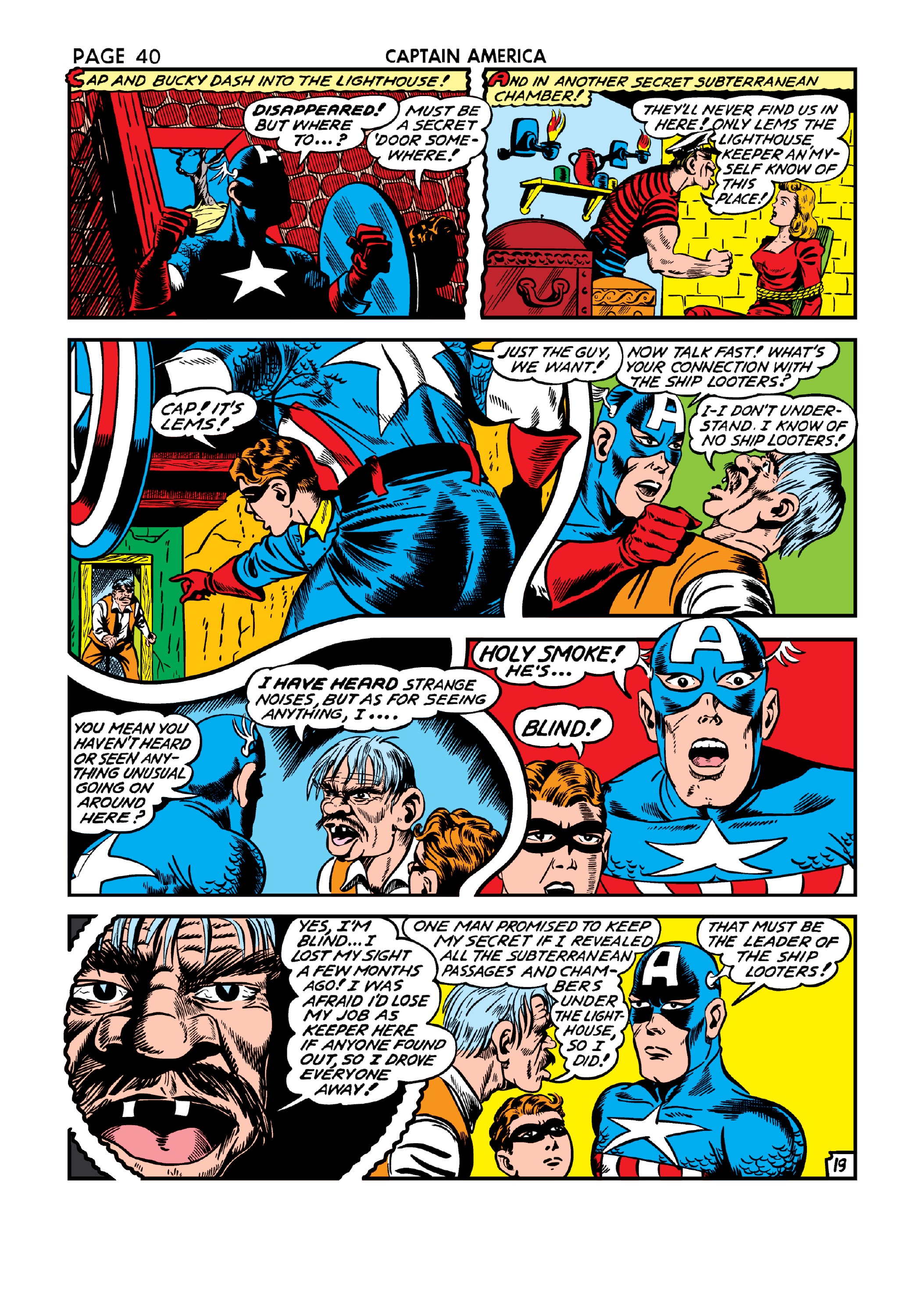 Read online Marvel Masterworks: Golden Age Captain America comic -  Issue # TPB 4 (Part 1) - 49