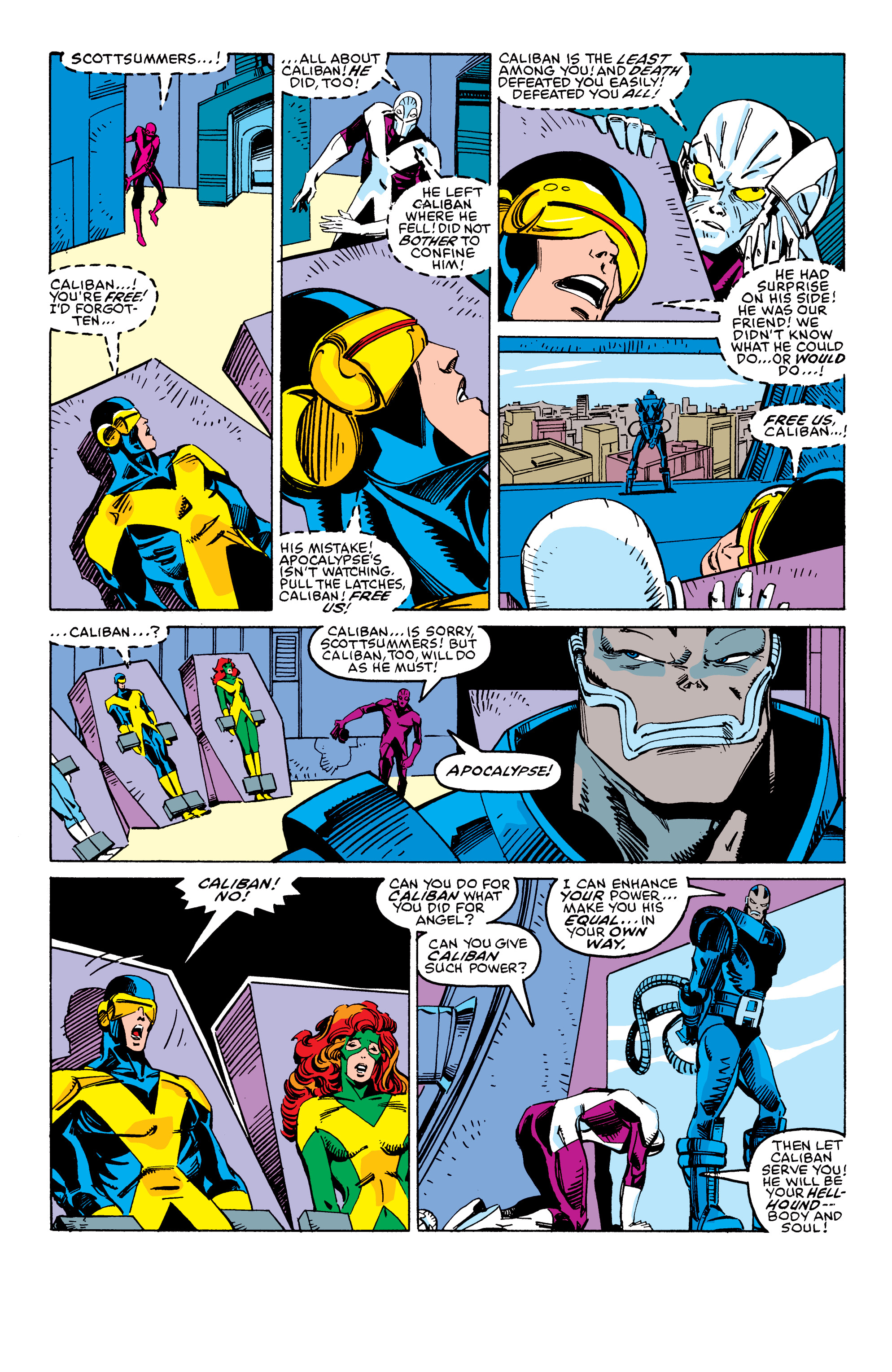 Read online X-Men Milestones: Fall of the Mutants comic -  Issue # TPB (Part 3) - 2