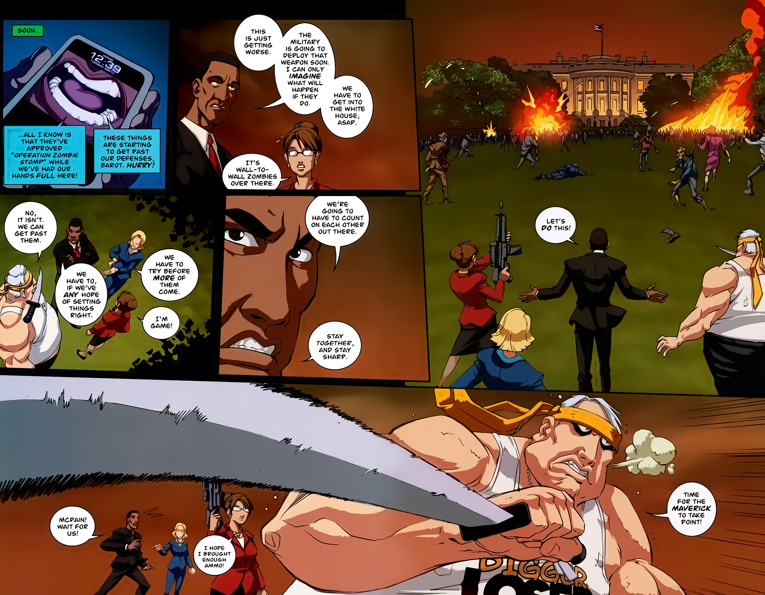 Read online President Evil comic -  Issue #1 - 20