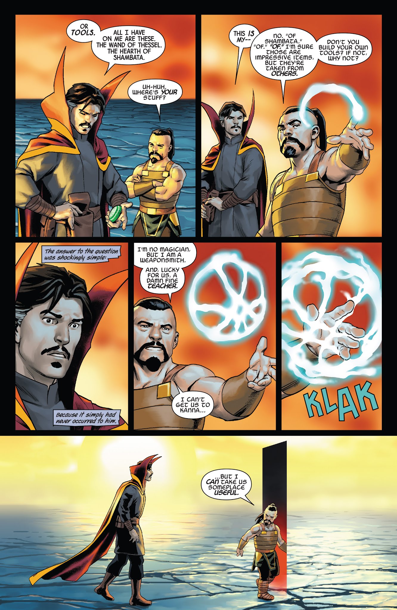 Read online Doctor Strange (2018) comic -  Issue #4 - 21