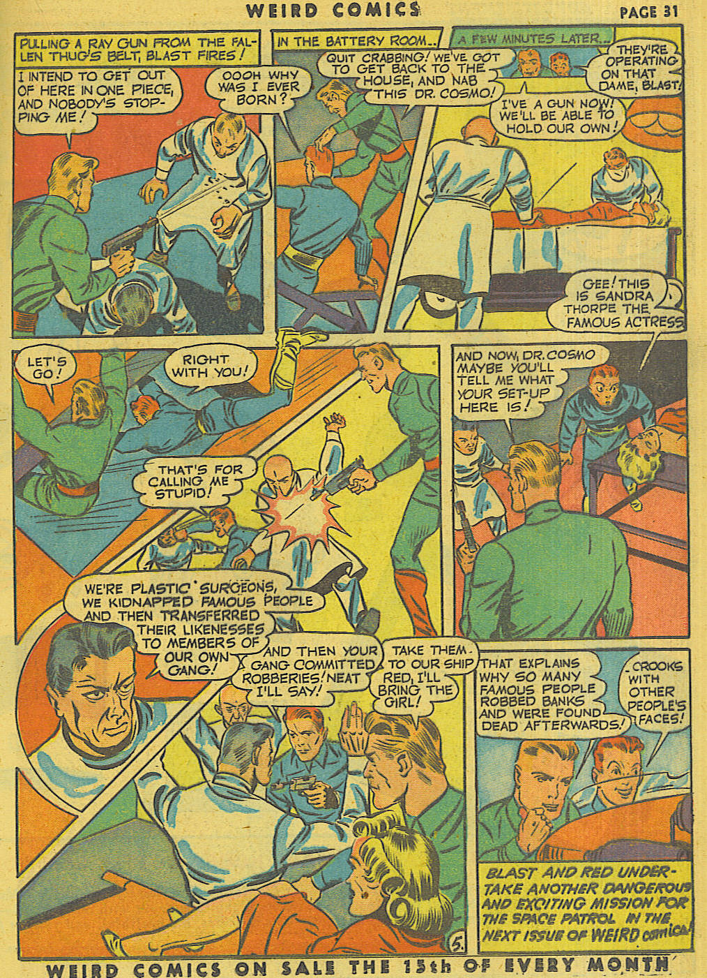 Read online Weird Comics comic -  Issue #17 - 32