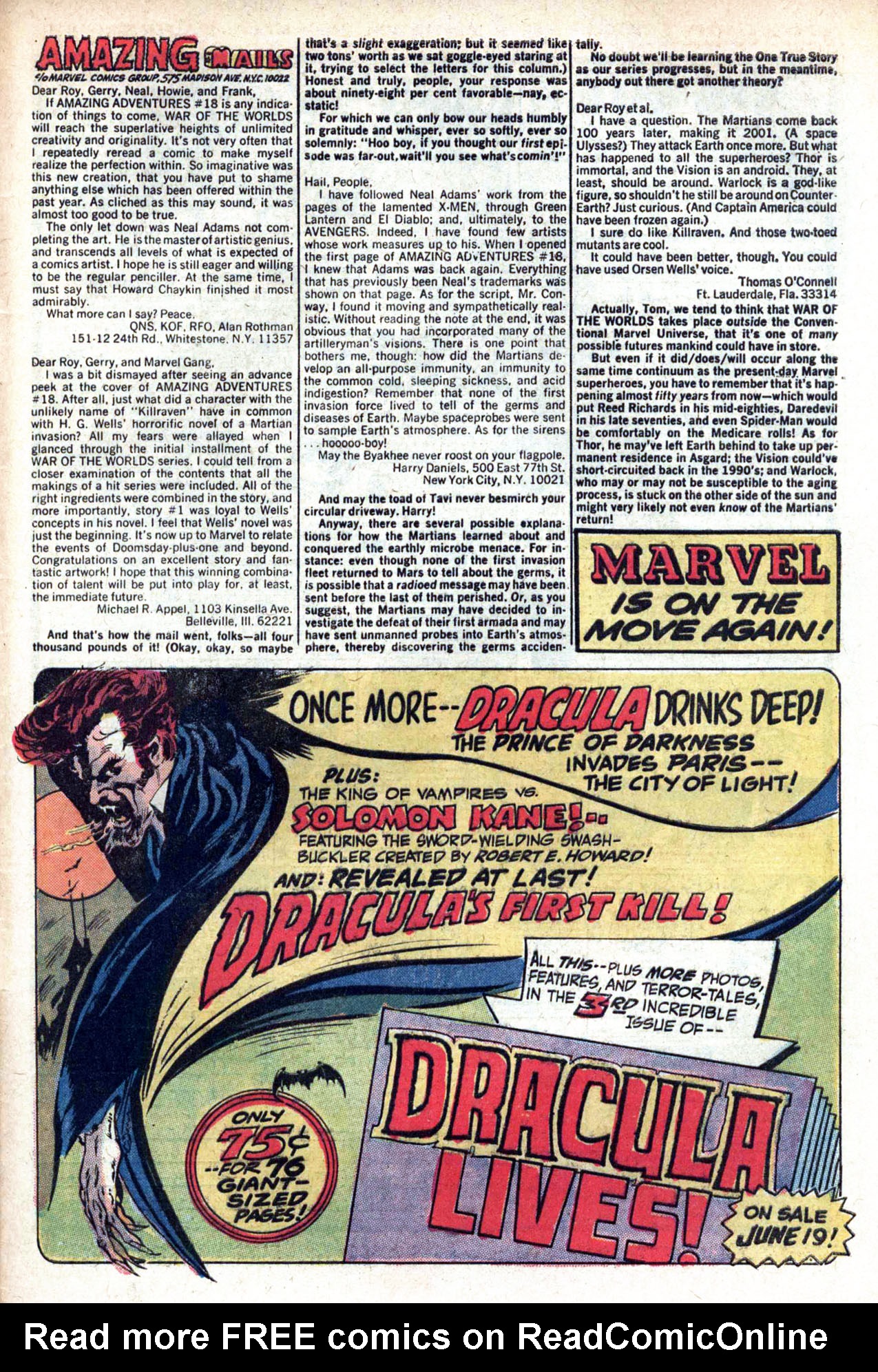 Read online Amazing Adventures (1970) comic -  Issue #20 - 33