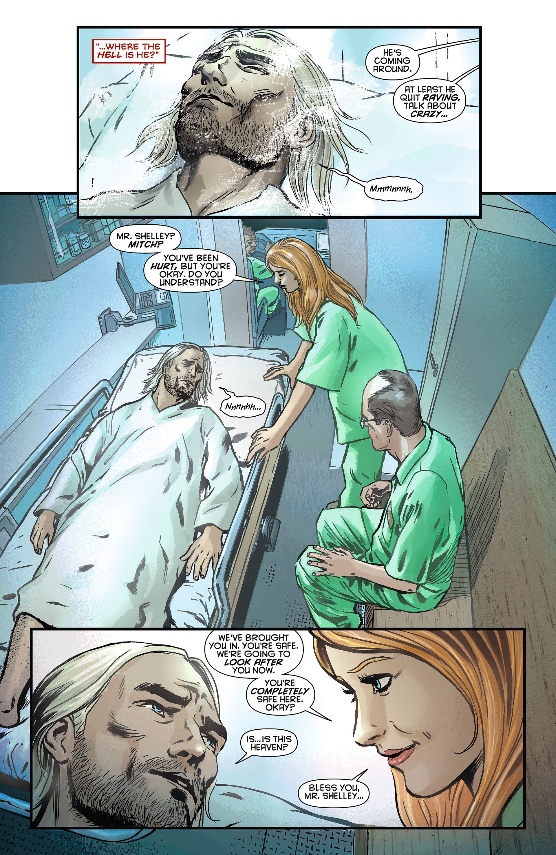Read online Resurrection Man (2011) comic -  Issue #5 - 20