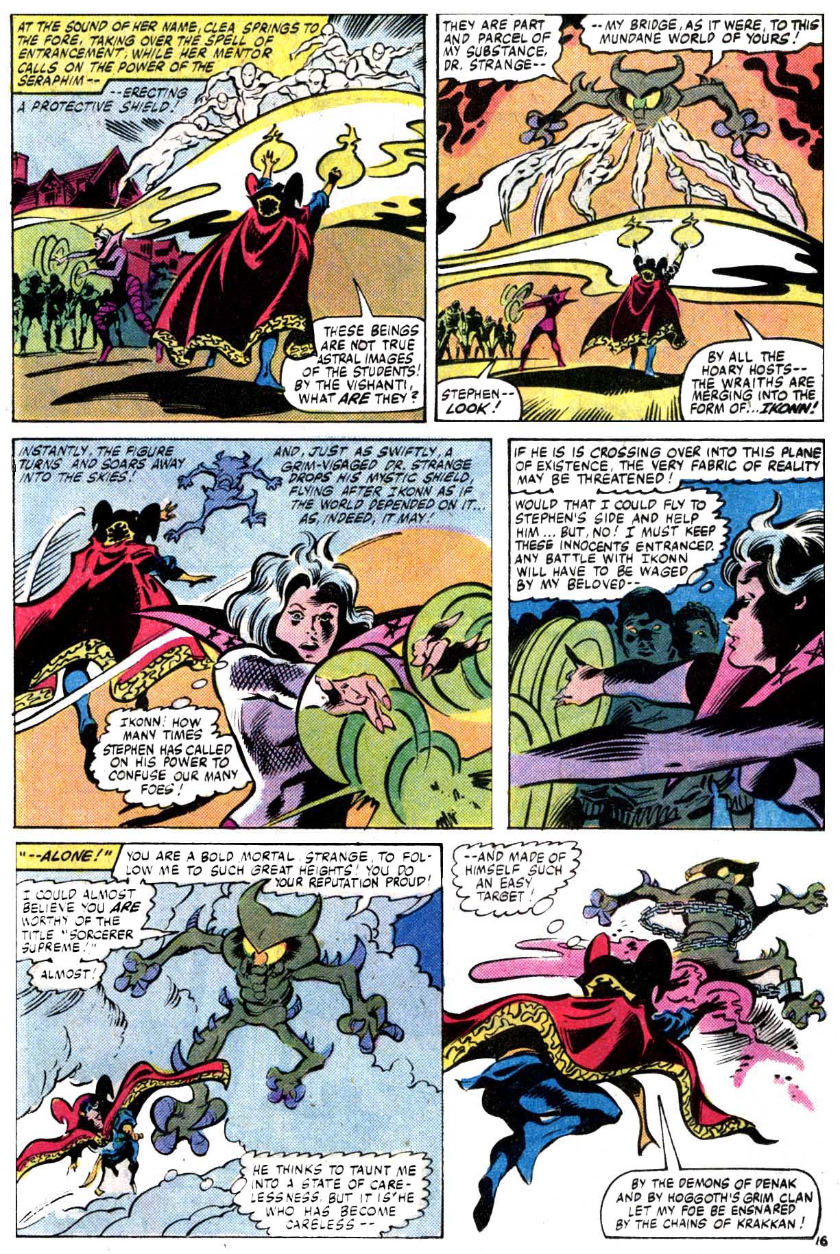 Read online Doctor Strange (1974) comic -  Issue #47 - 17