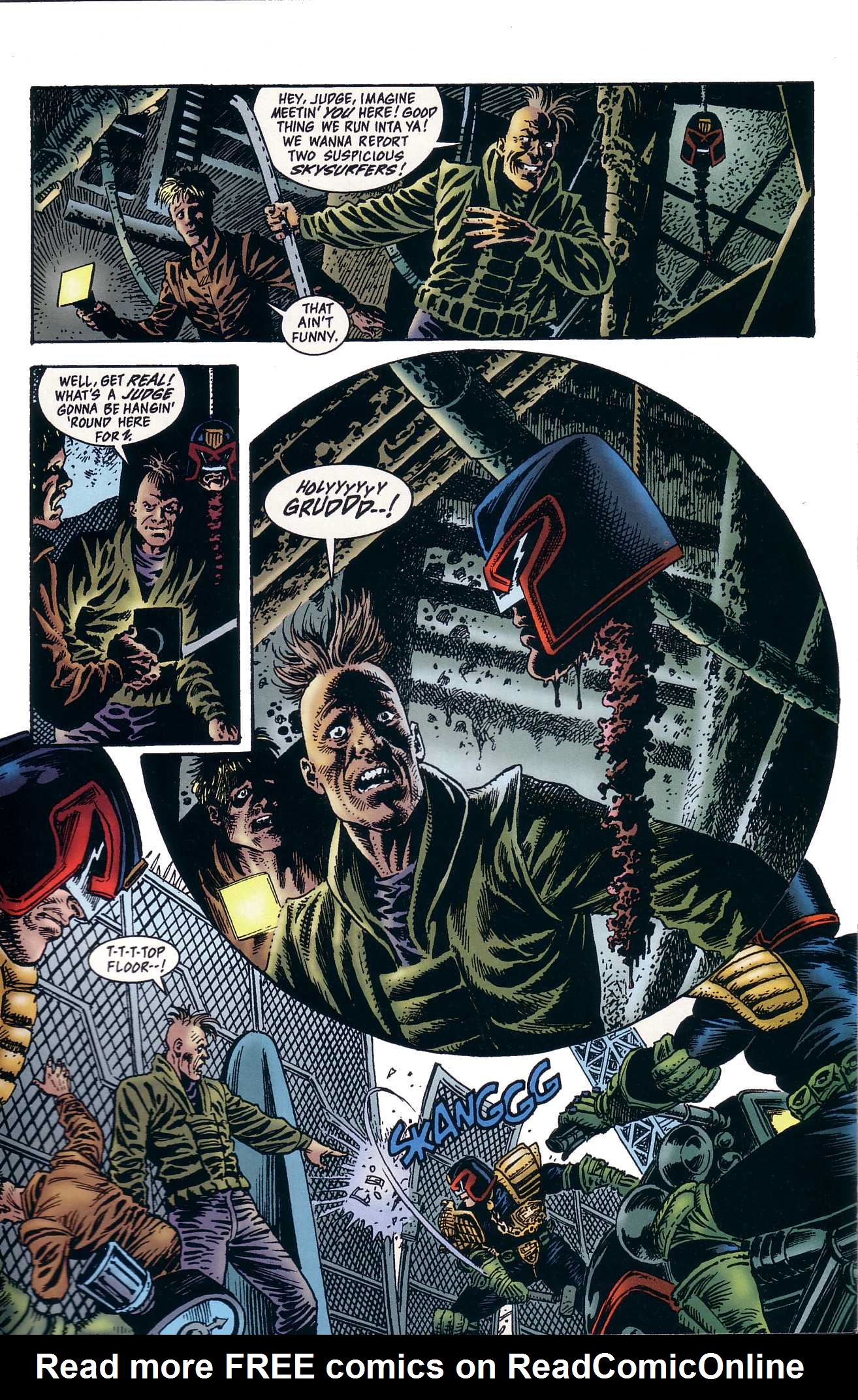 Read online Predator Versus Judge Dredd comic -  Issue #2 - 4