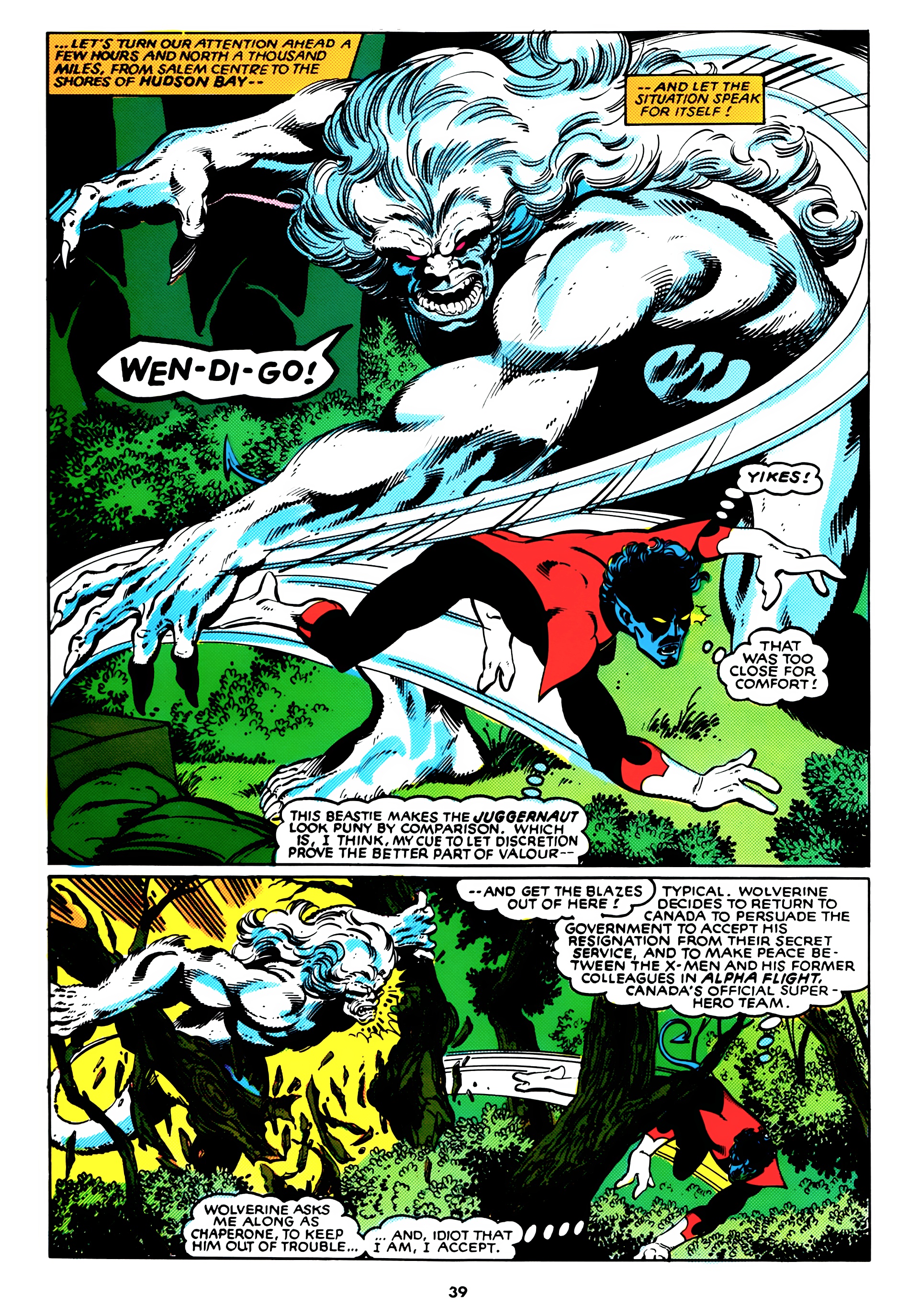 Read online X-Men Annual UK comic -  Issue #1992 - 36