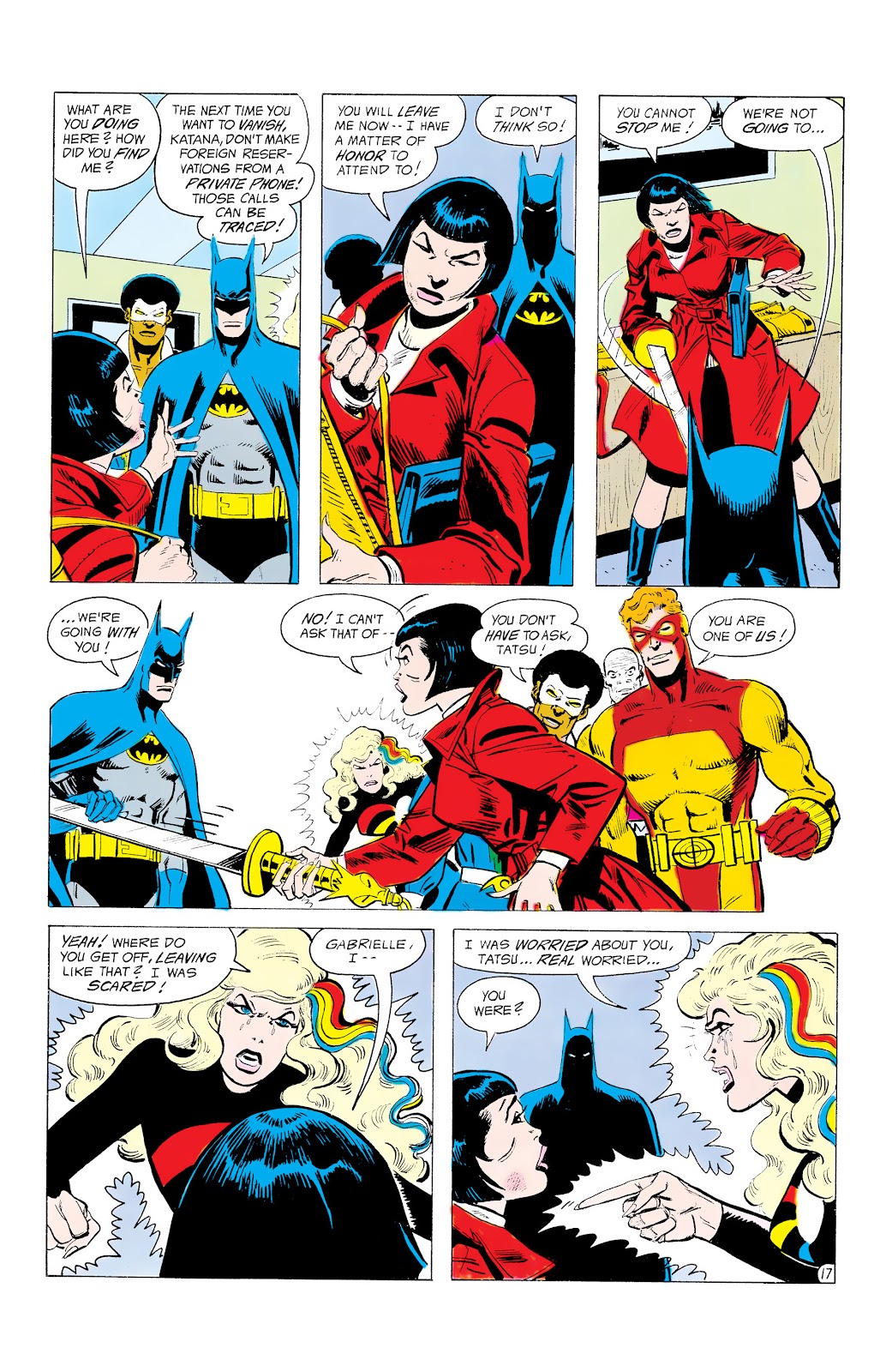 Batman and the Outsiders (1983) issue 11 - Page 18