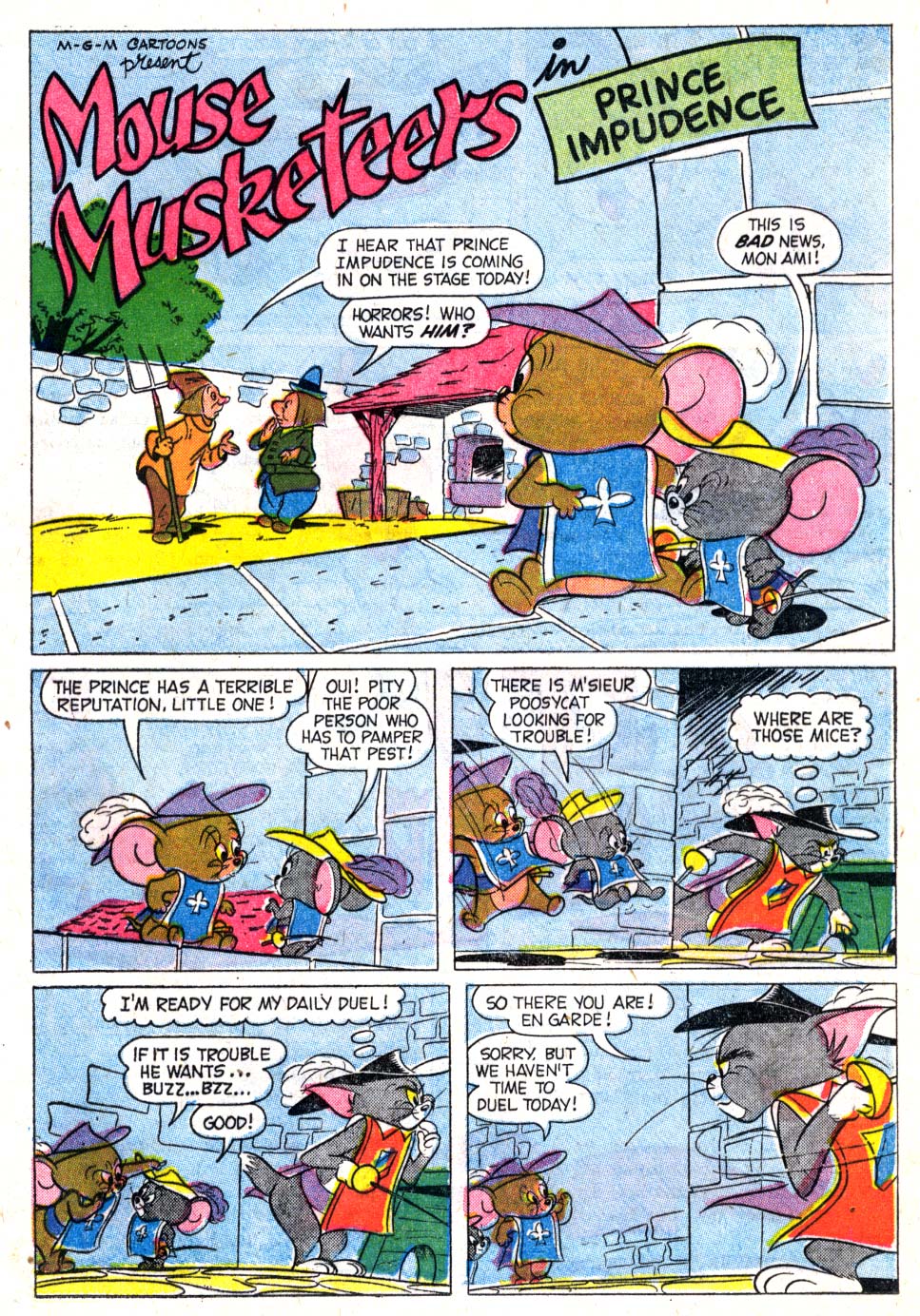 Read online M.G.M's The Mouse Musketeers comic -  Issue #15 - 21