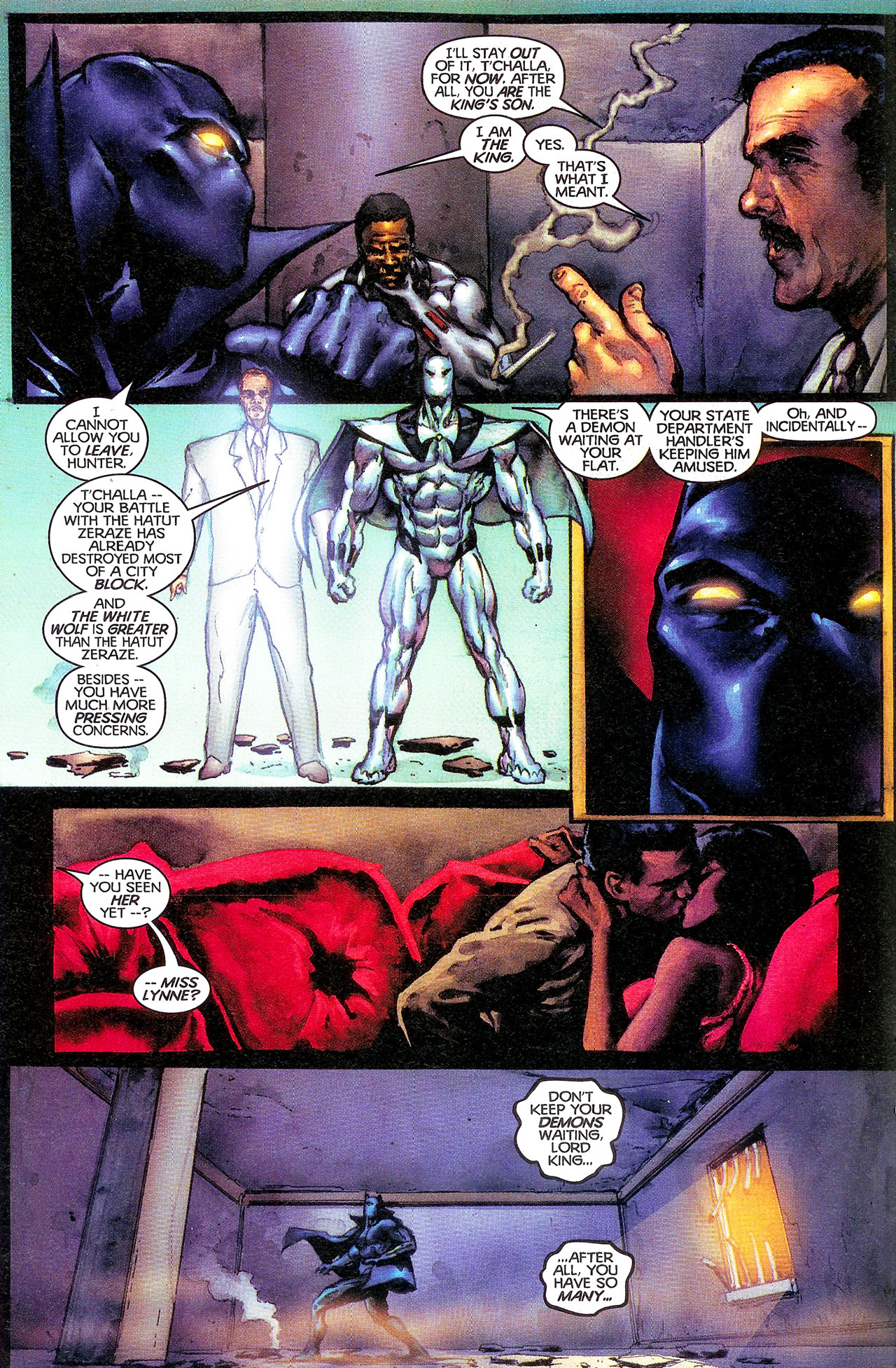 Read online Black Panther (1998) comic -  Issue #4 - 9
