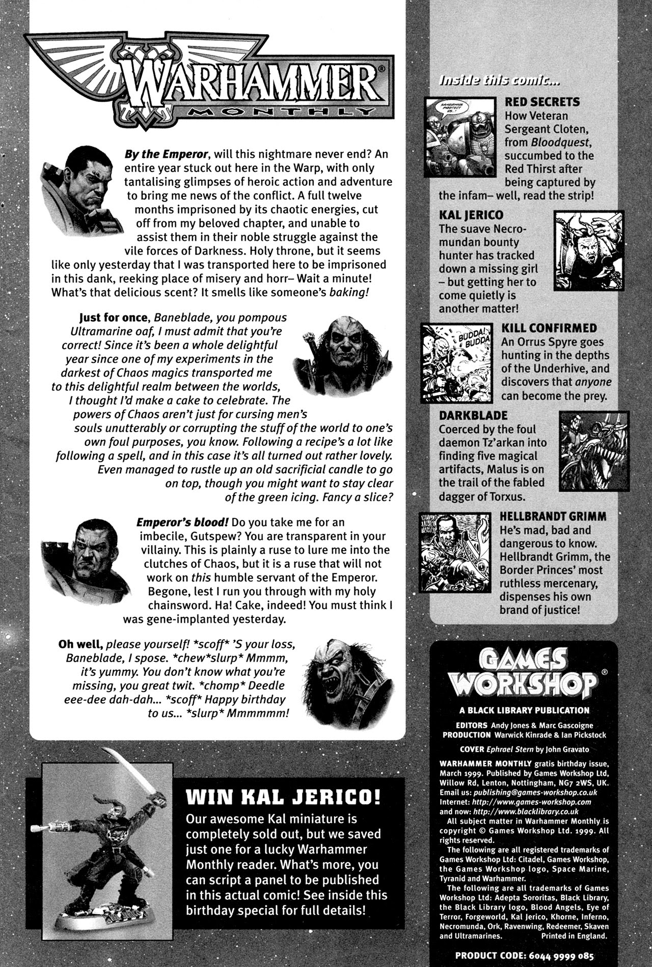 Read online Warhammer Monthly Gratis Birthday Issue comic -  Issue # Full - 3