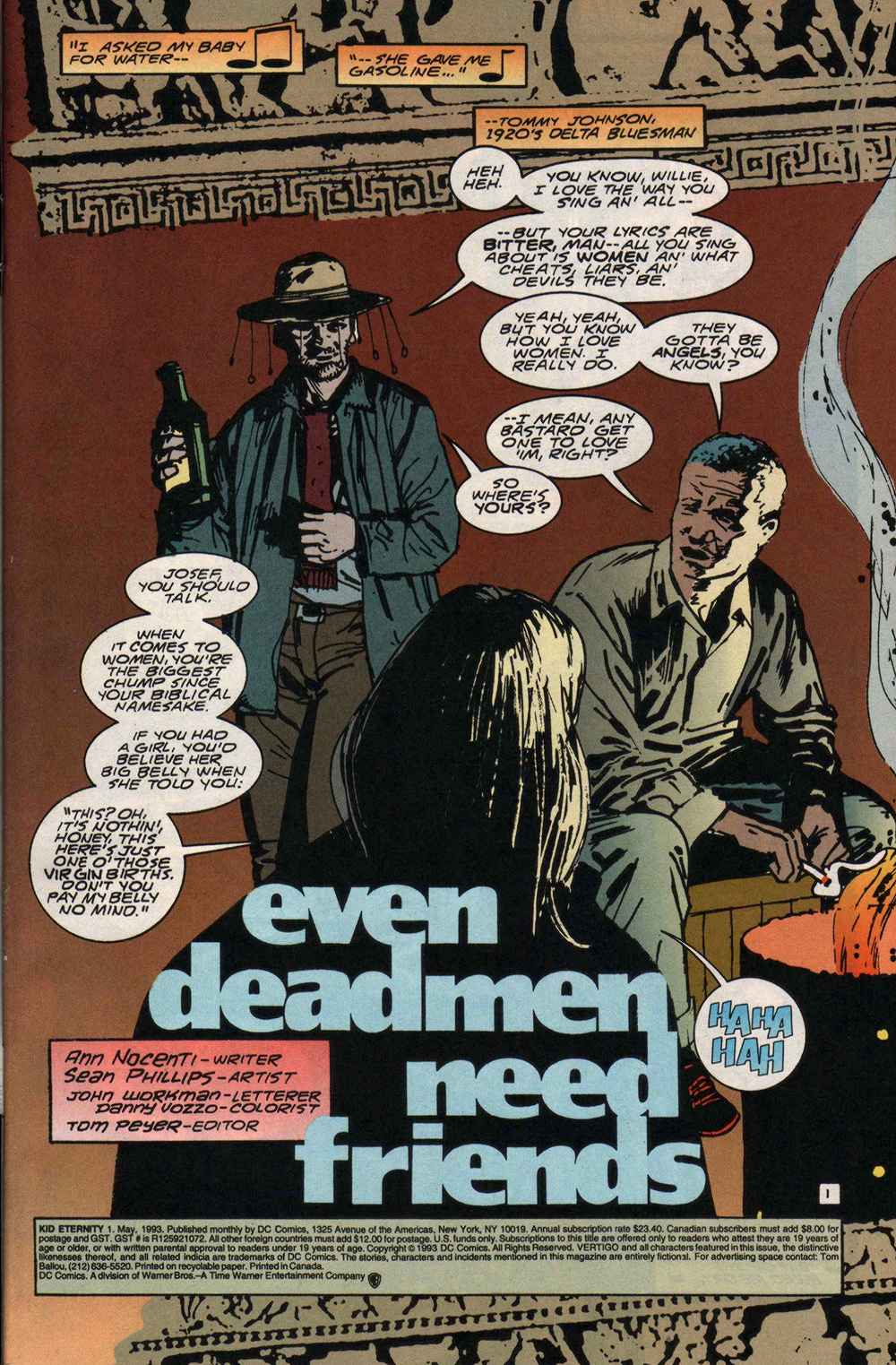 Read online Kid Eternity (1993) comic -  Issue #1 - 2