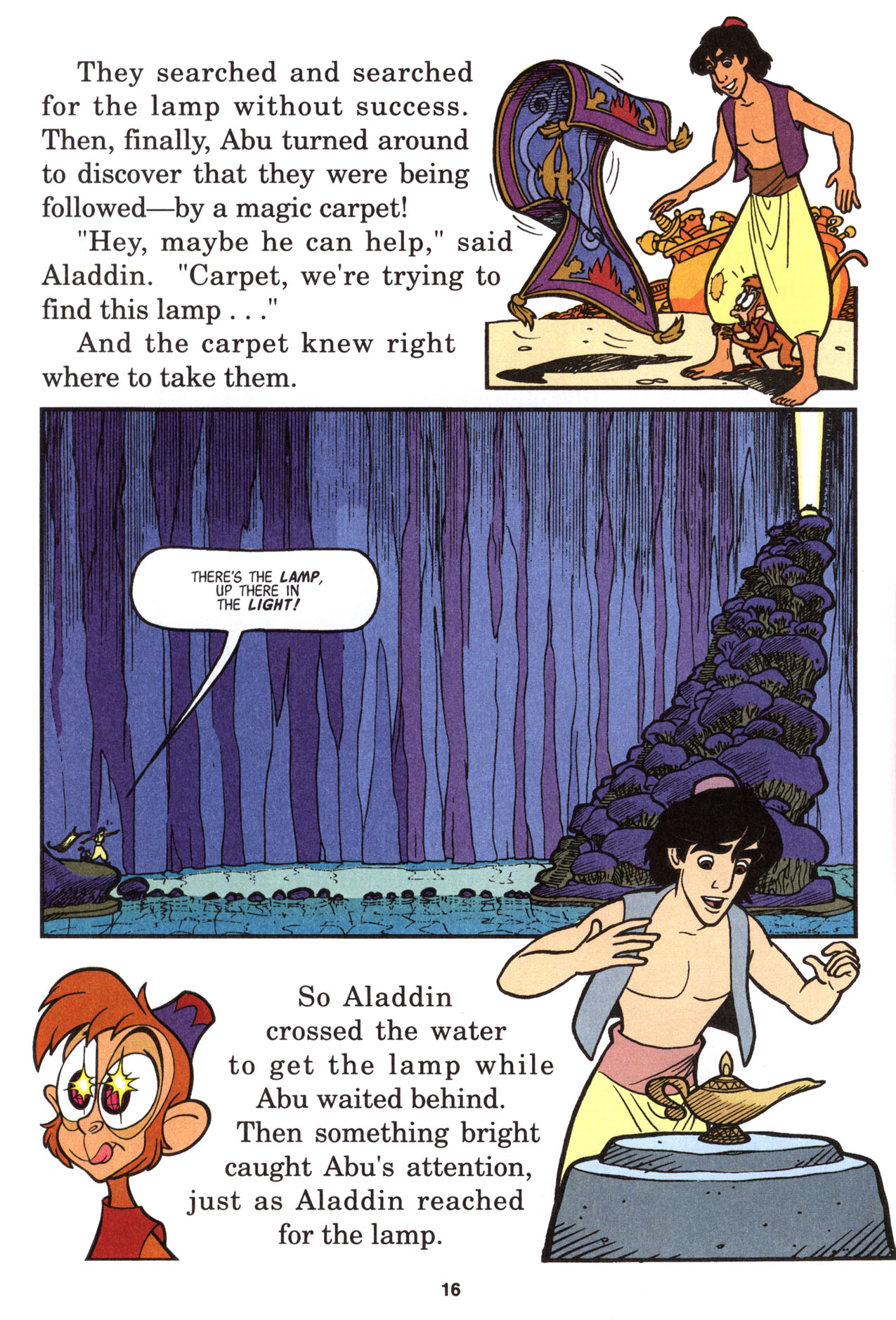 Read online Disney's Junior Graphic Novel Aladdin comic -  Issue # Full - 18