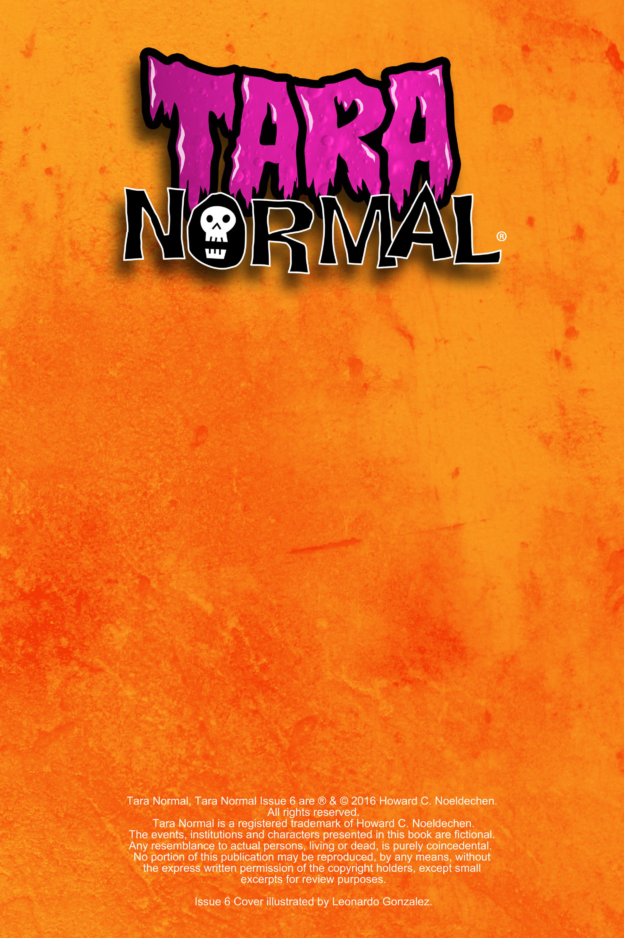 Read online Tara Normal comic -  Issue #6 - 2