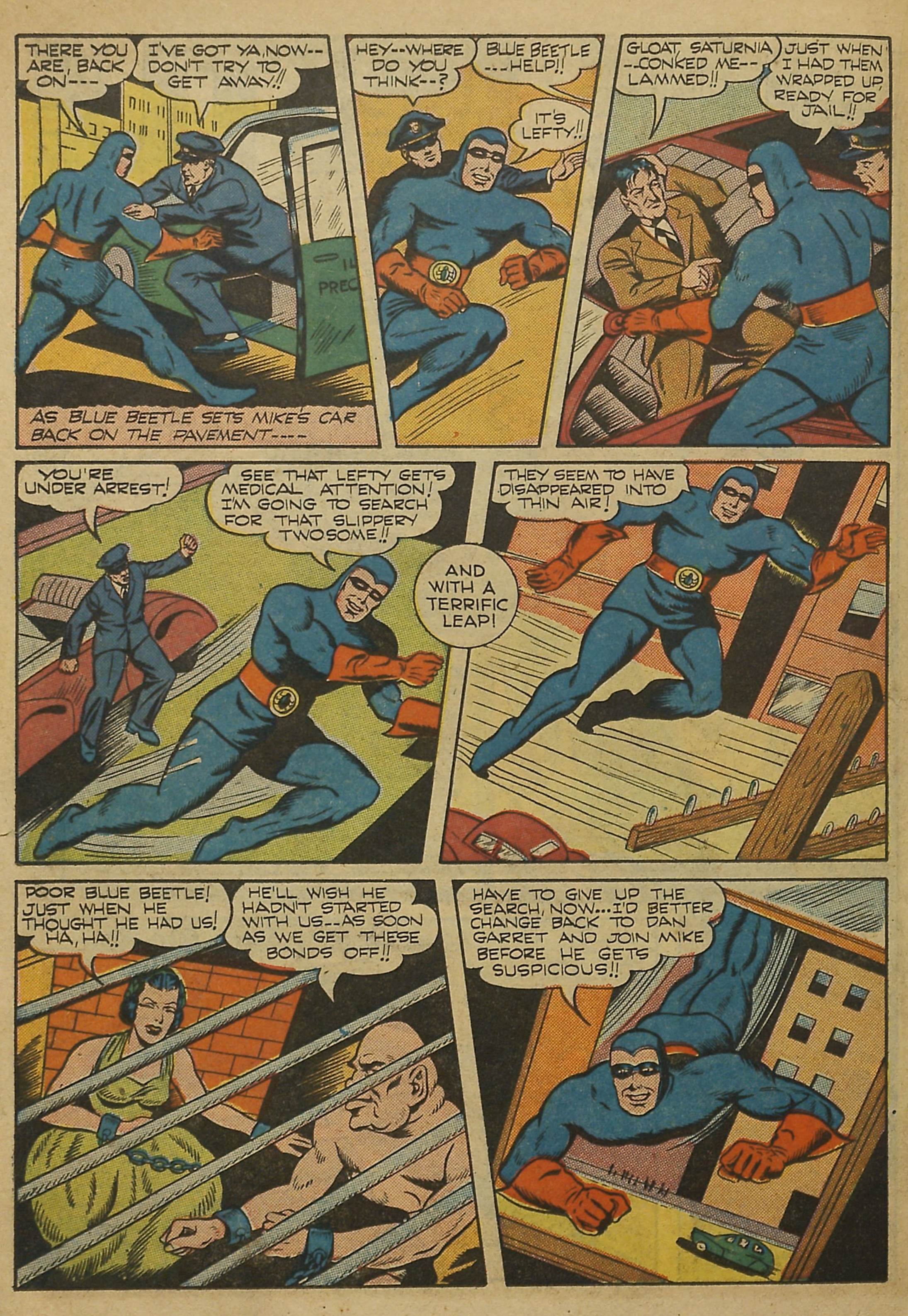 Read online The Blue Beetle comic -  Issue #39 - 23