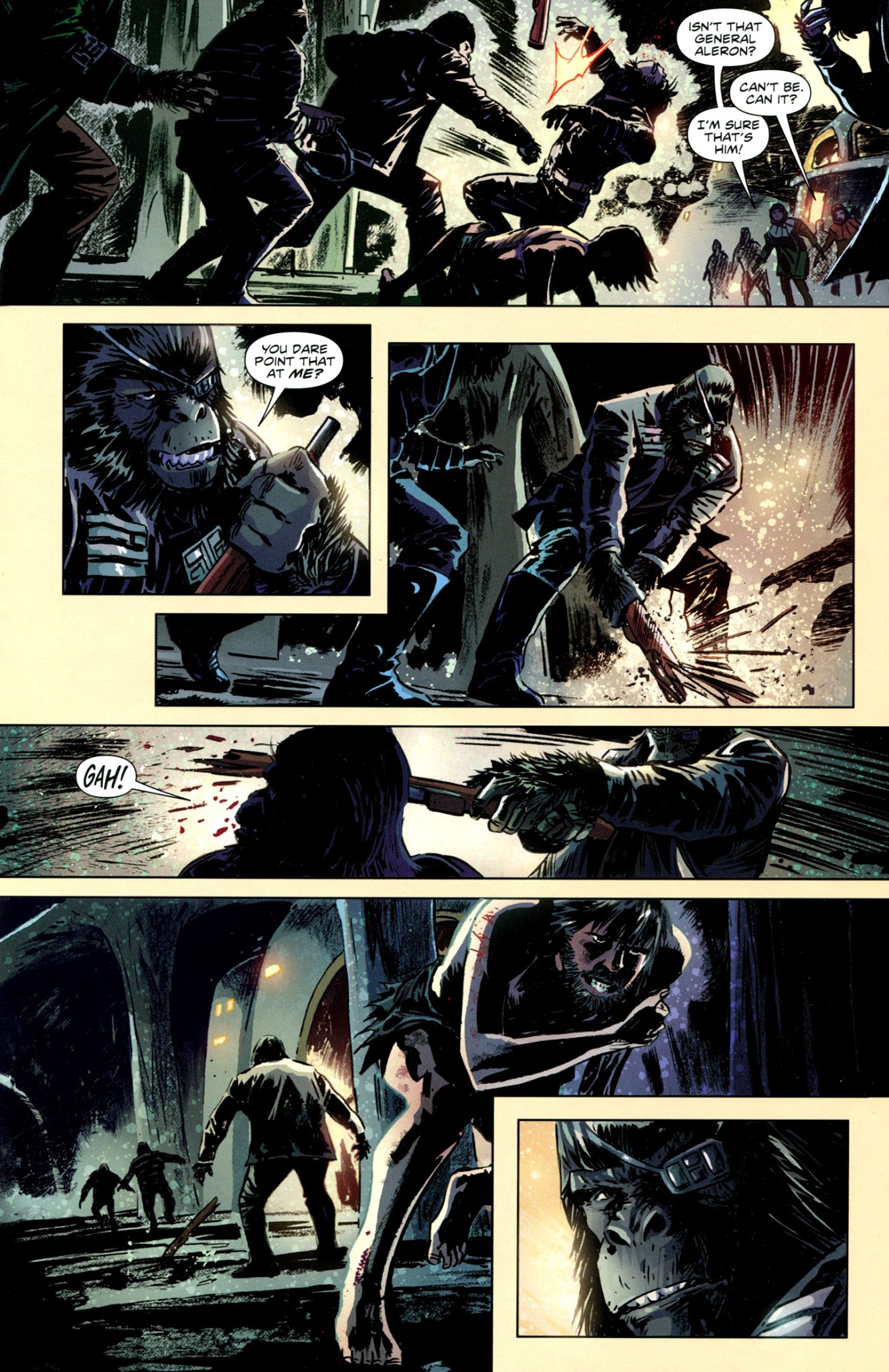 Read online Betrayal of the Planet of the Apes comic -  Issue #1 - 17