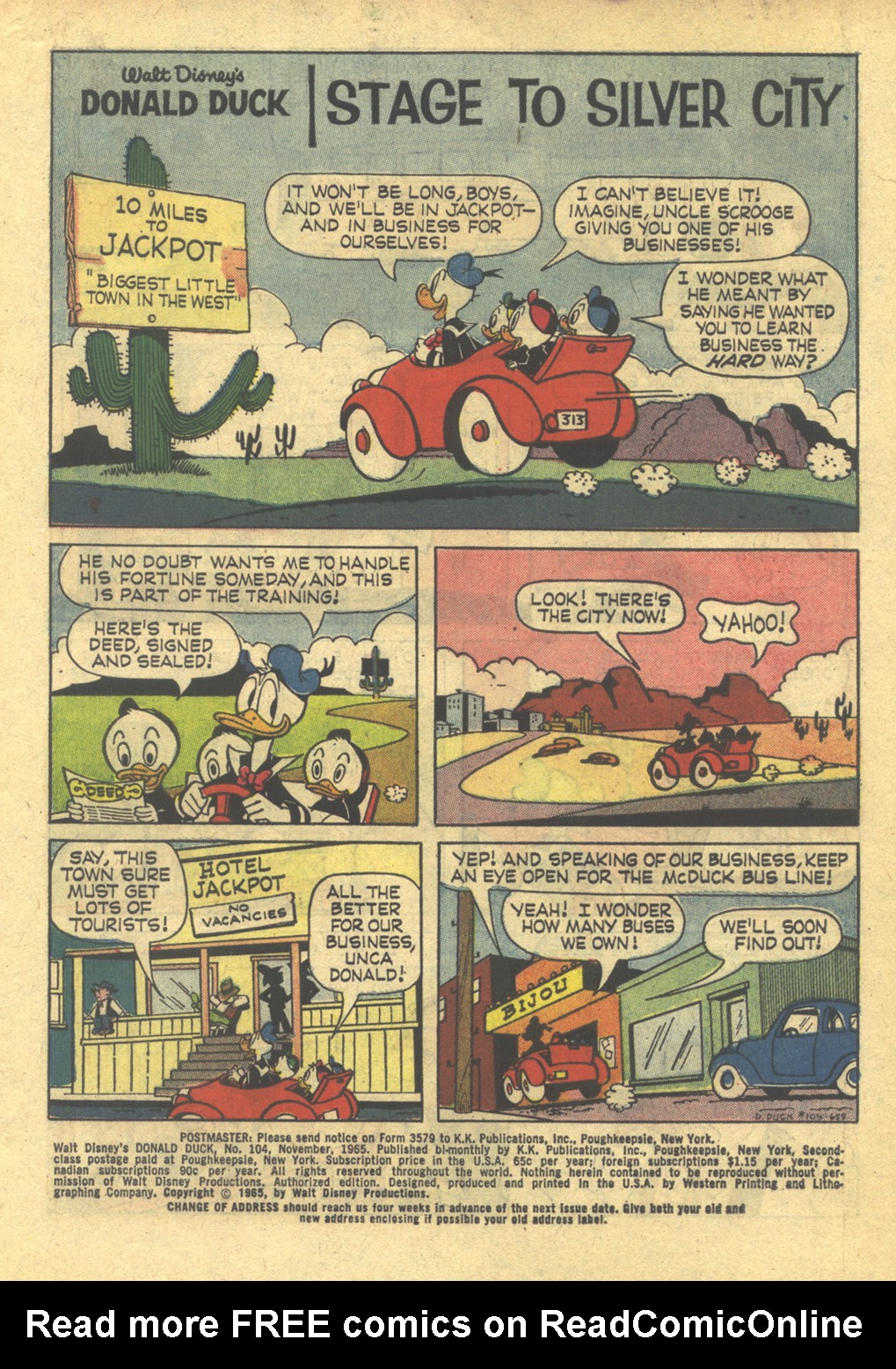 Read online Donald Duck (1962) comic -  Issue #104 - 3