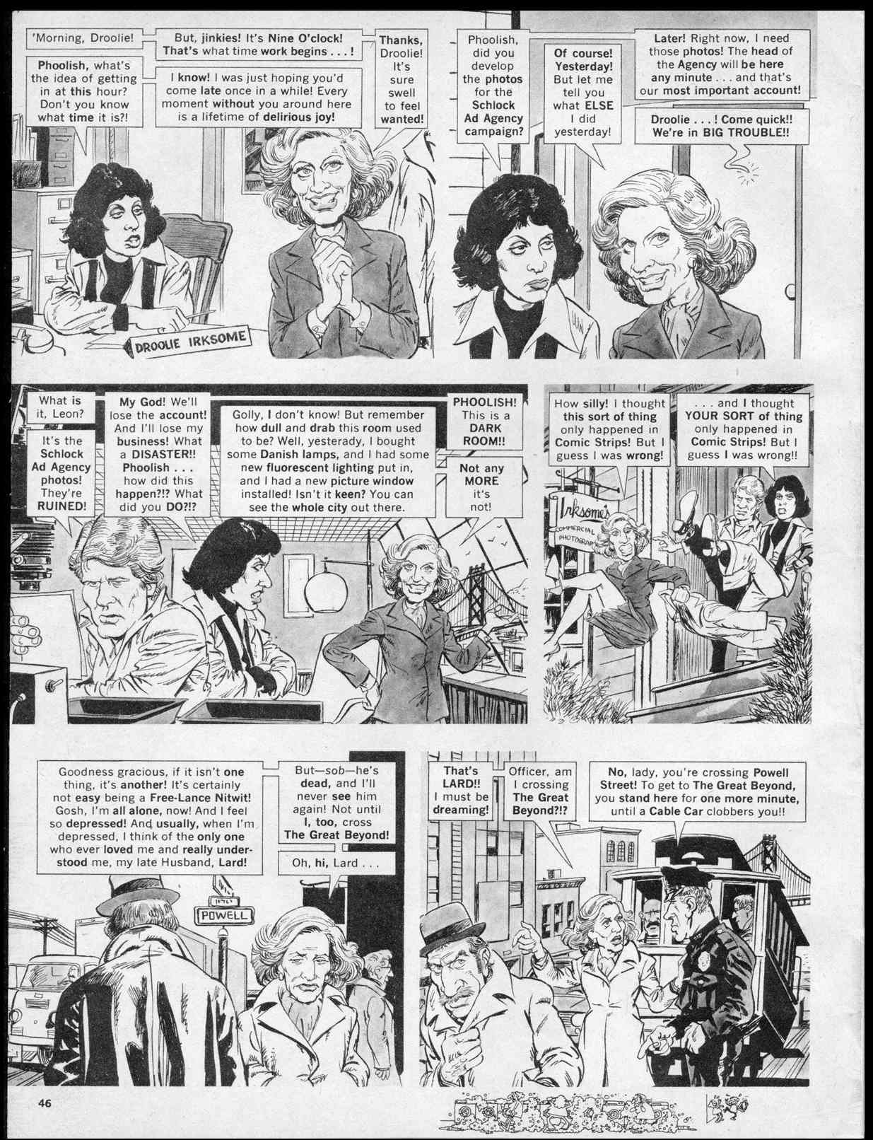 Read online MAD comic -  Issue #186 - 48