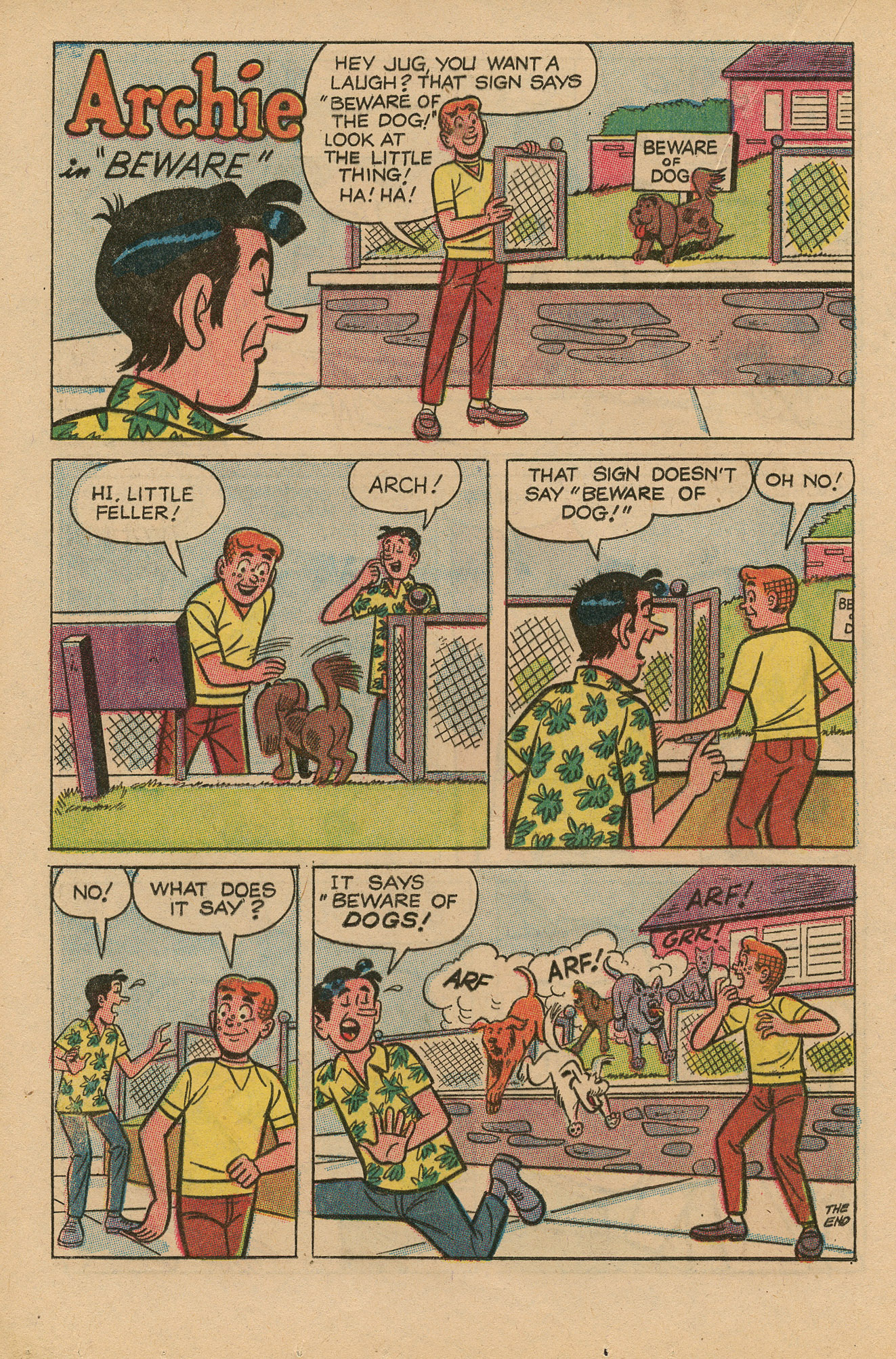 Read online Archie's Joke Book Magazine comic -  Issue #131 - 16