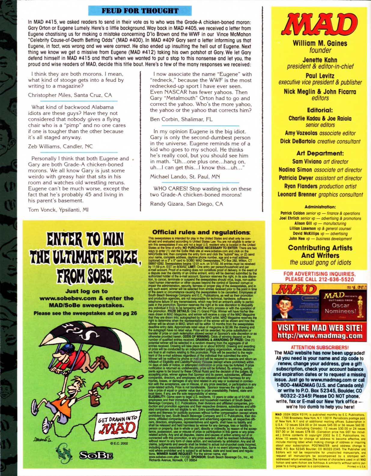 Read online MAD comic -  Issue #418 - 6