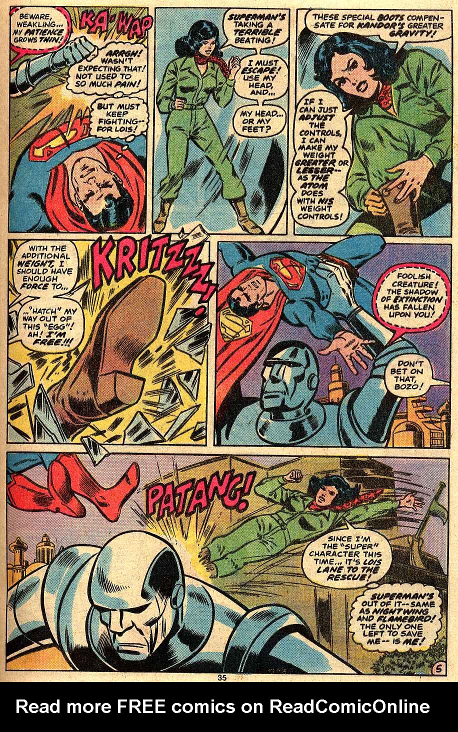 Read online The Superman Family comic -  Issue #190 - 37