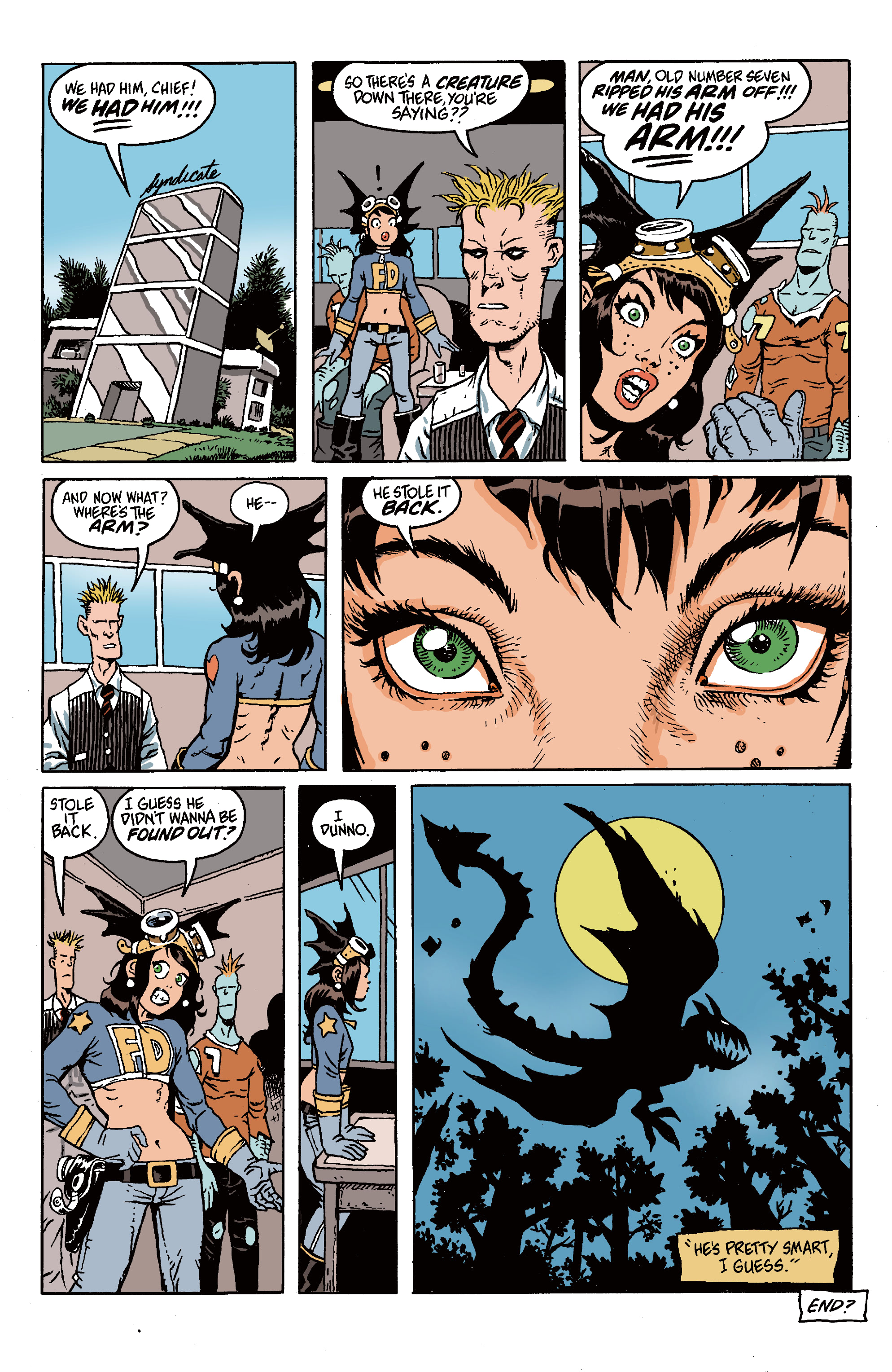 Read online Fearless Dawn: Return of Old Number Seven comic -  Issue # Full - 24