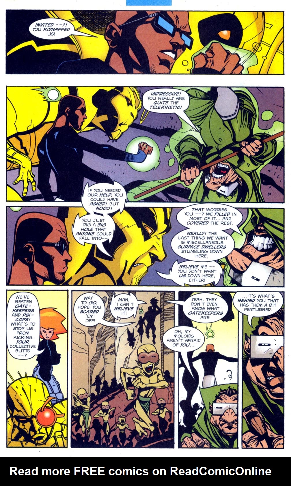Read online Warlock (1999) comic -  Issue #4 - 14