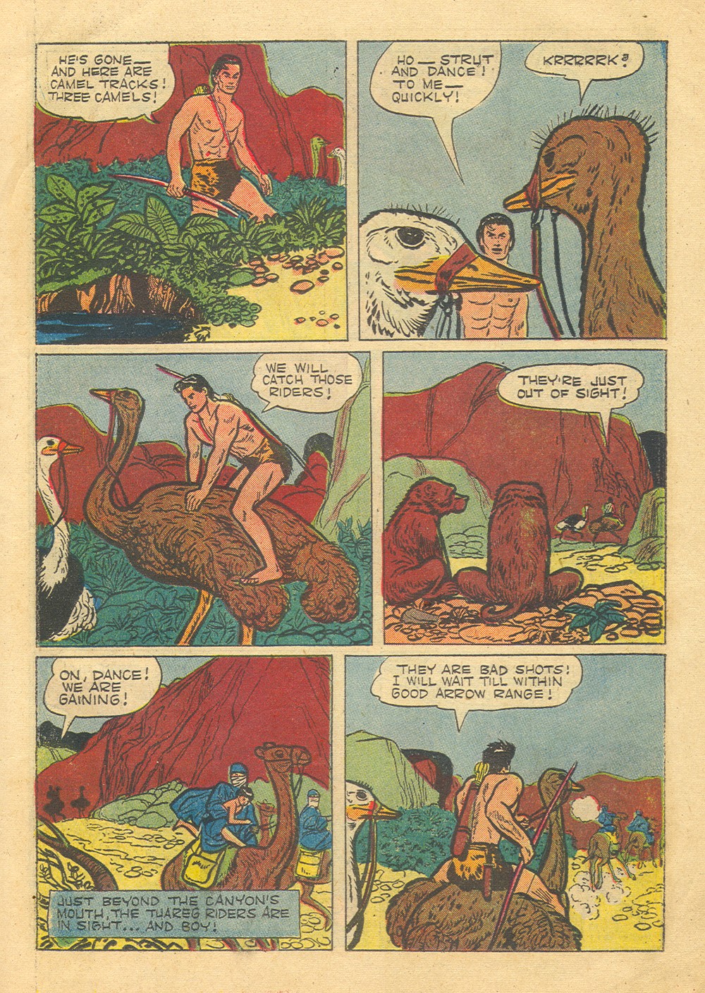 Read online Tarzan (1948) comic -  Issue #64 - 23