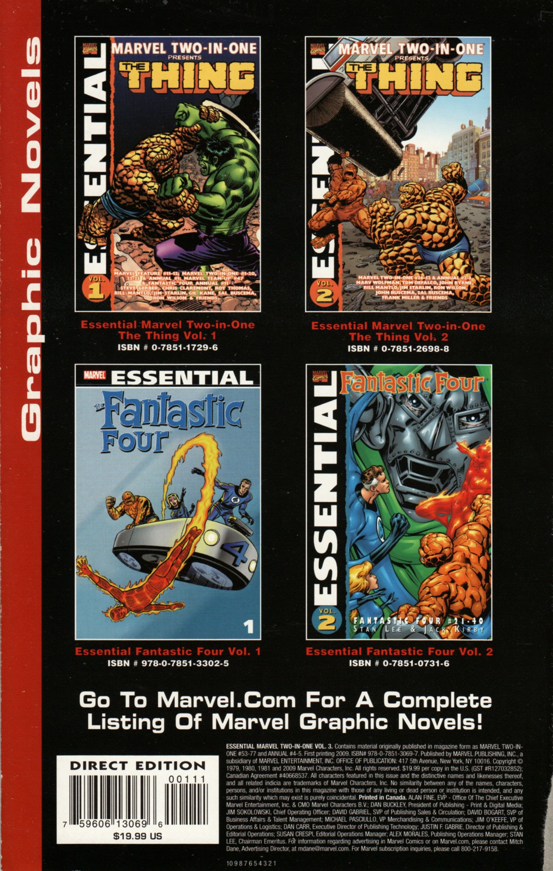 Read online Essential Marvel Two-In-One comic -  Issue # TPB 3 (Part 1) - 2