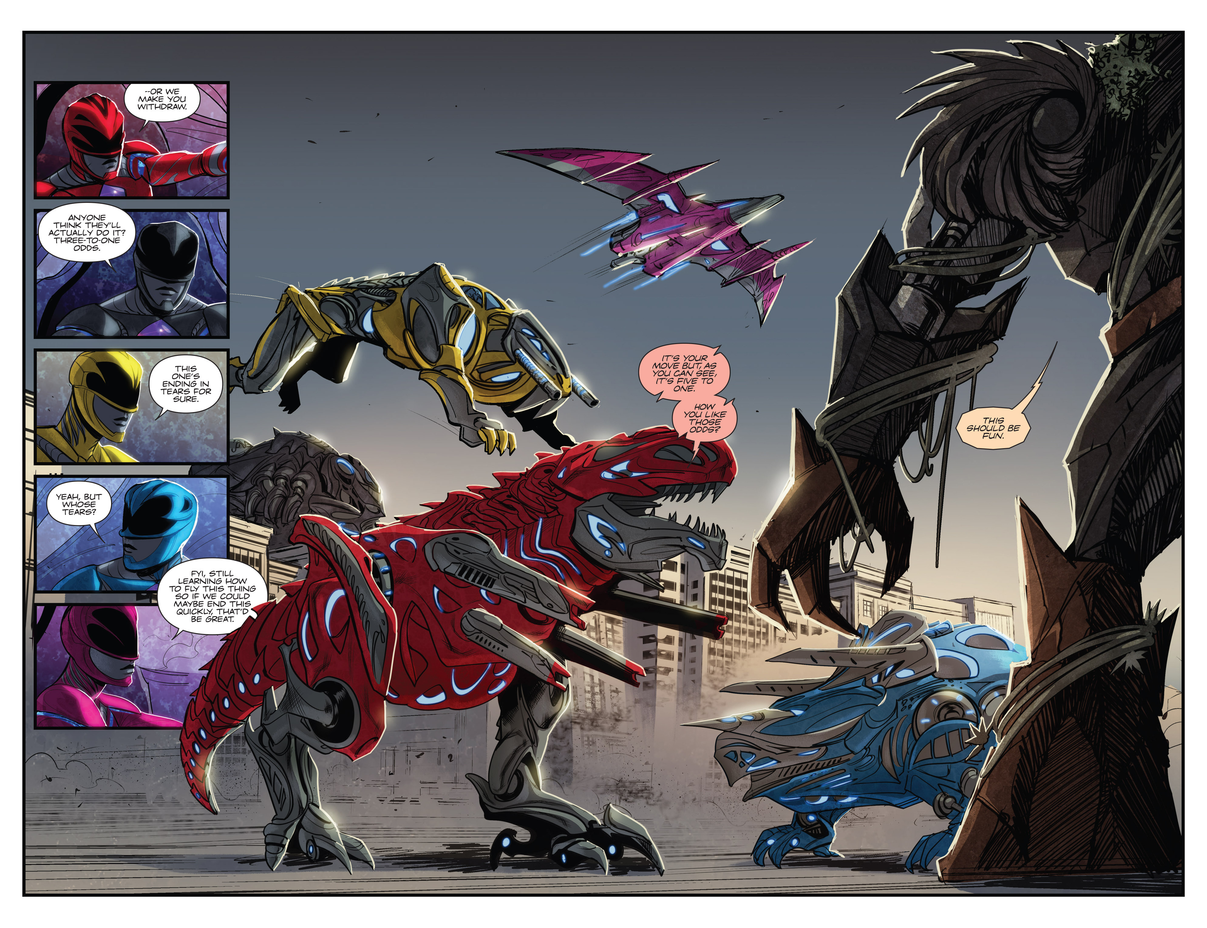 Read online Saban's Power Rangers: Aftershock comic -  Issue # Full - 46