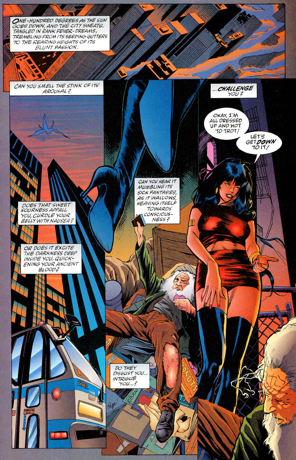 Read online Vampirella Strikes (1995) comic -  Issue # Annual 1 - 4