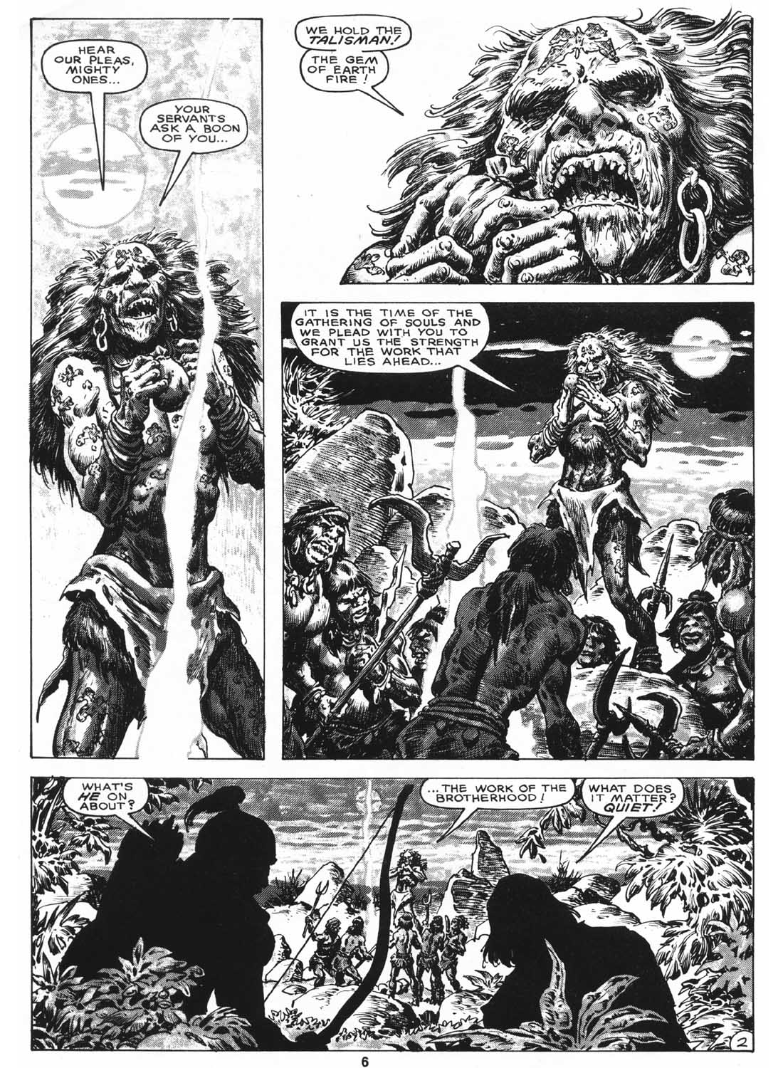 Read online The Savage Sword Of Conan comic -  Issue #158 - 8