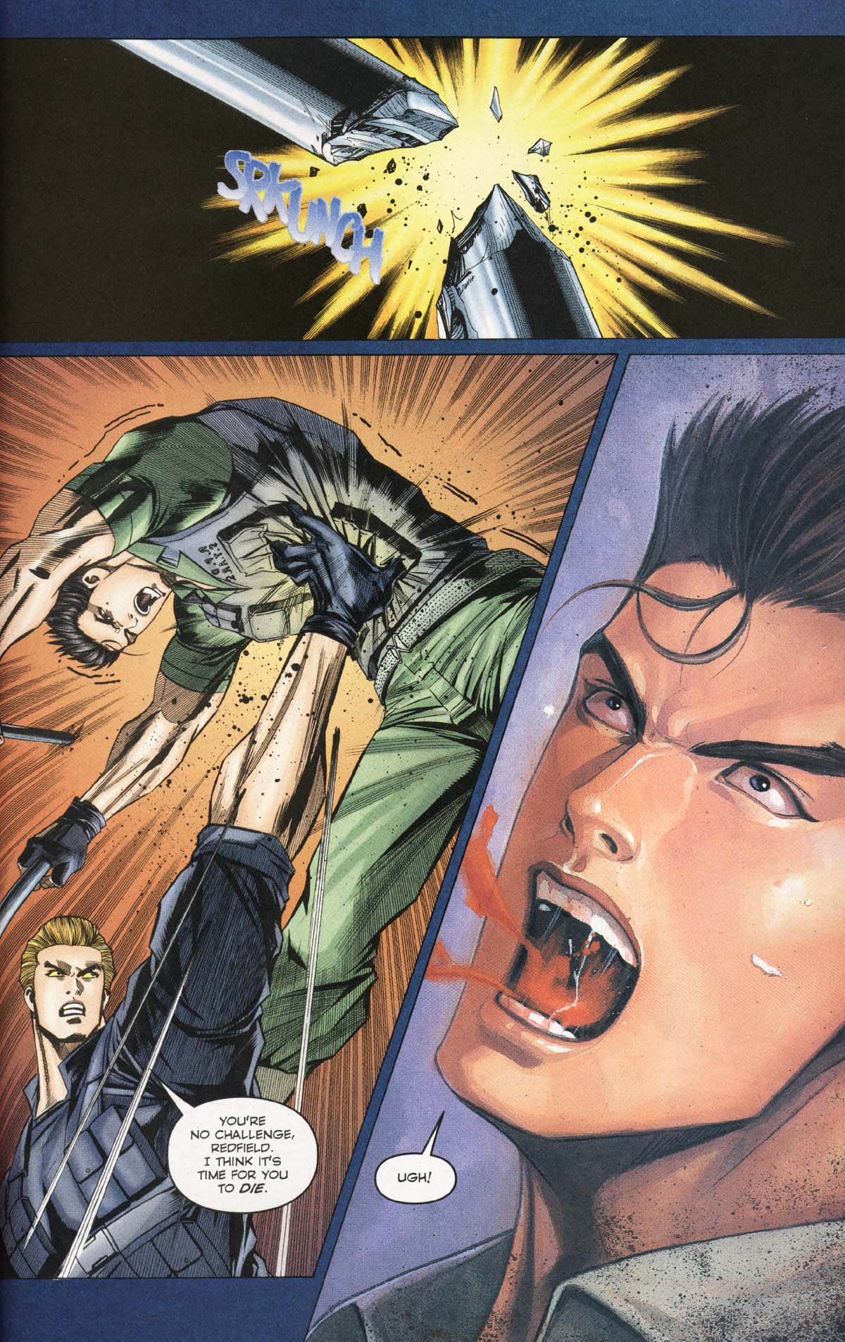 Read online Resident Evil Code: Veronica comic -  Issue #3 - 127