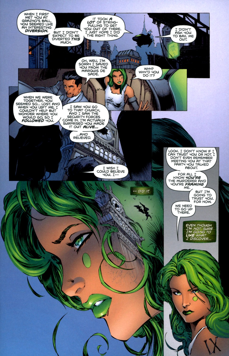 Read online Aphrodite IX (2000) comic -  Issue #3 - 9
