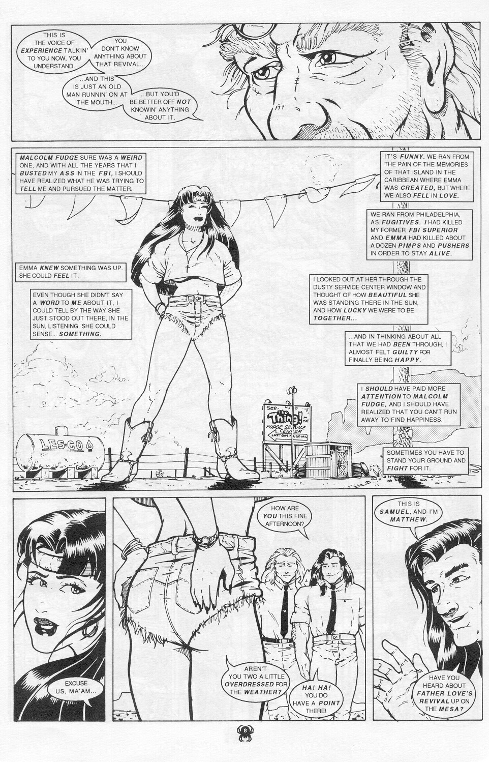 Read online Fangs of the Widow comic -  Issue #7 - 10