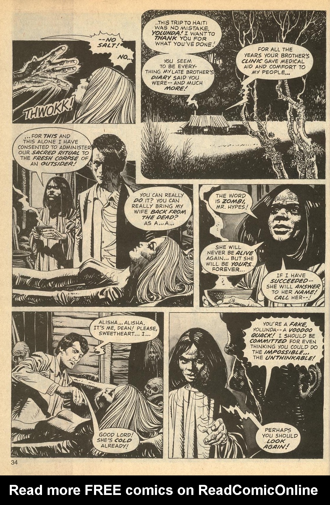 Read online Vampirella (1969) comic -  Issue #79 - 34