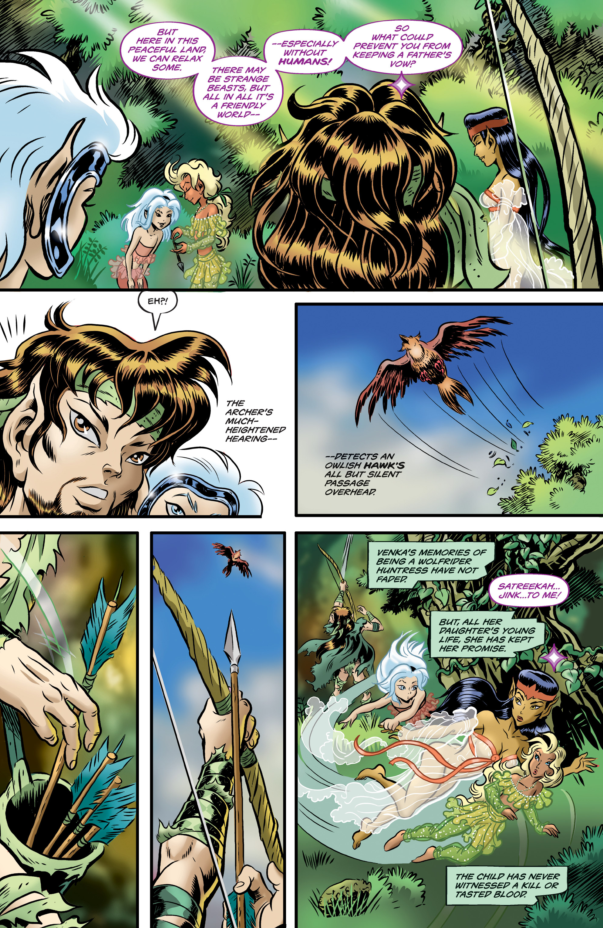 Read online Elfquest: Stargazer's Hunt comic -  Issue #1 - 14