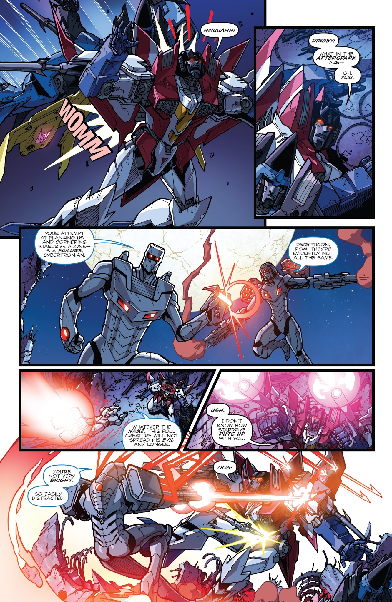 Read online ROM vs. Transformers: Shining Armor comic -  Issue #4 - 10