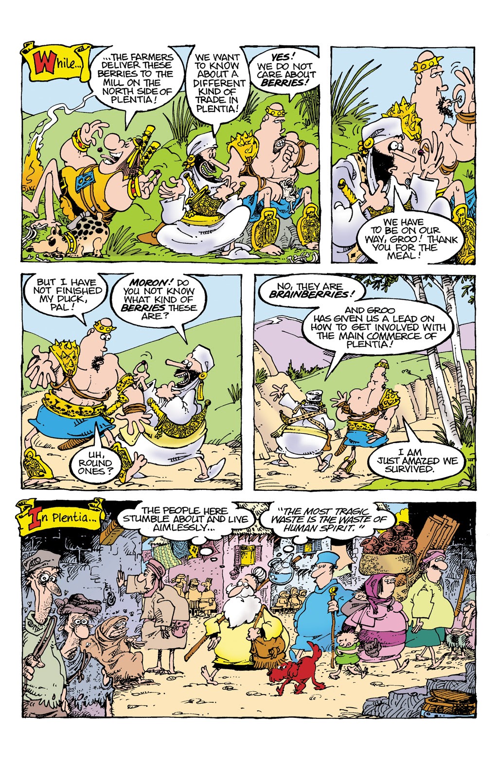 Read online Sergio Aragonés' Groo: The Most Intelligent Man In The World comic -  Issue # TPB - 69