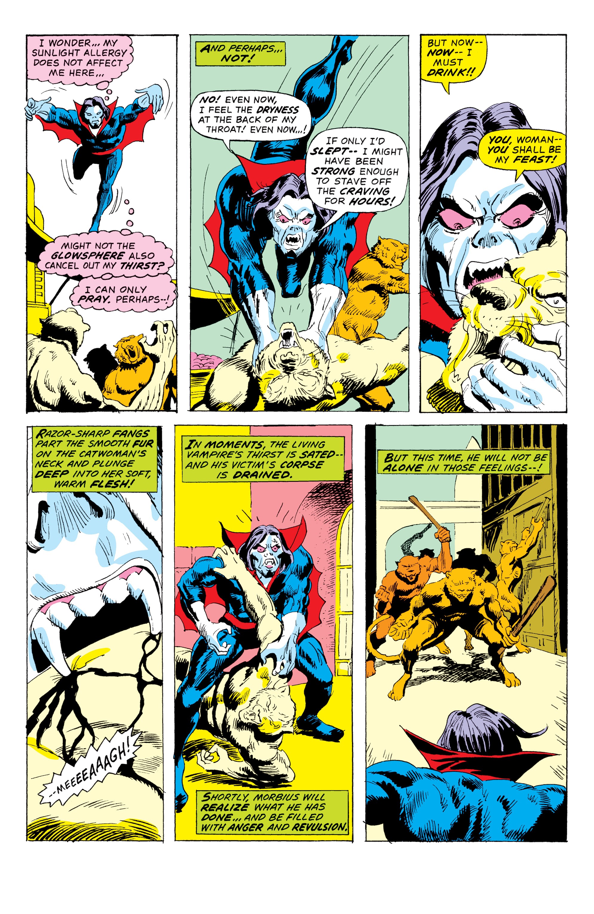 Read online Morbius Epic Collection comic -  Issue # The Living Vampire (Part 2) - 91