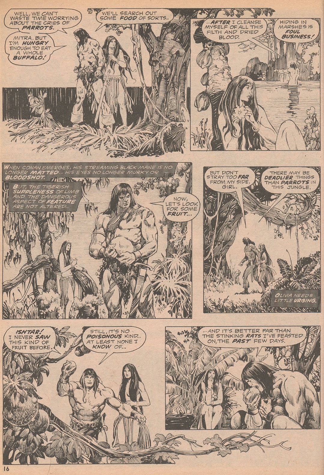 Read online The Savage Sword Of Conan comic -  Issue #4 - 16