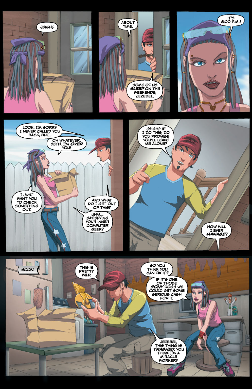 Read online Misplaced comic -  Issue #3 - 4