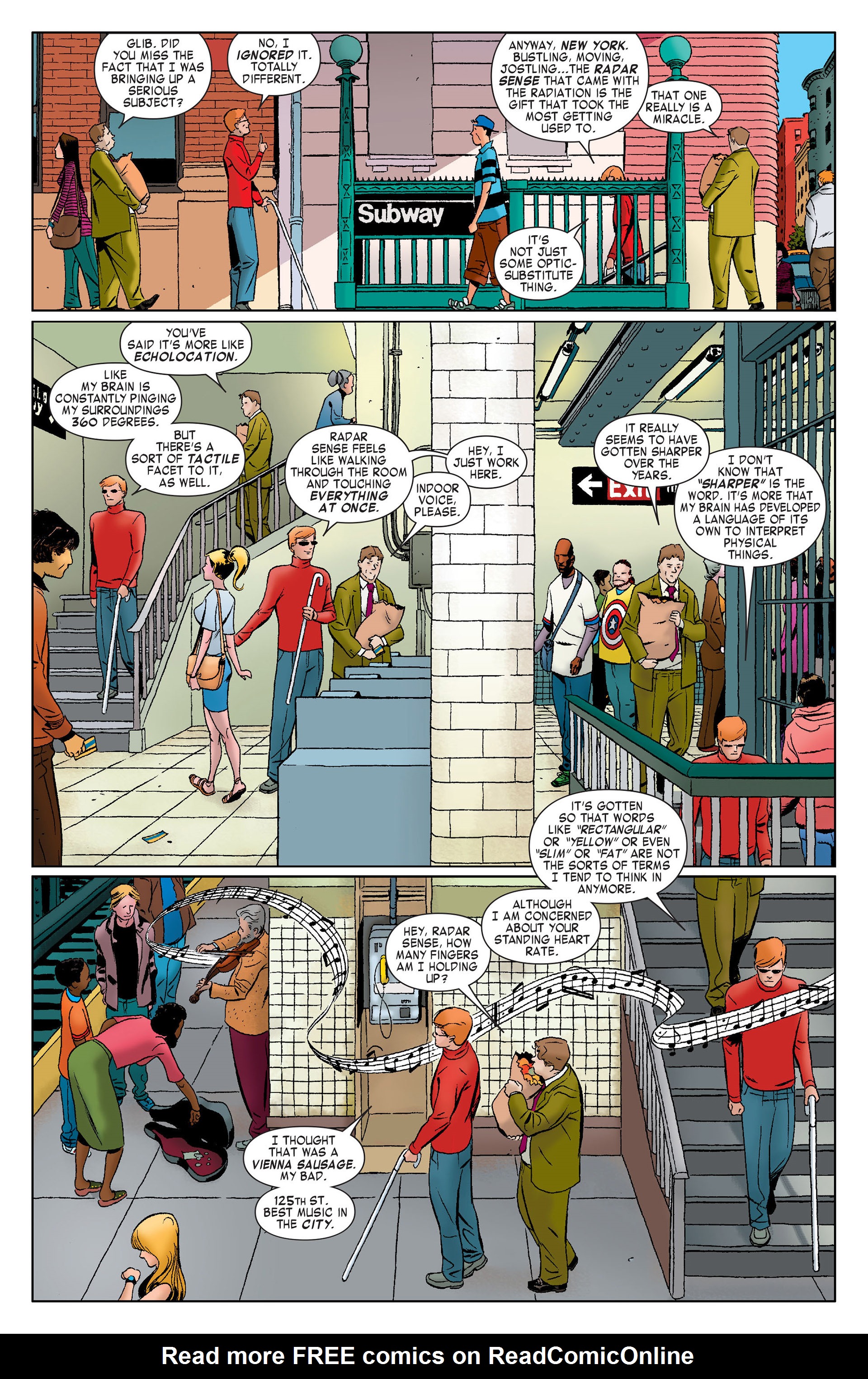 Read online Daredevil: Season One comic -  Issue # TPB - 129