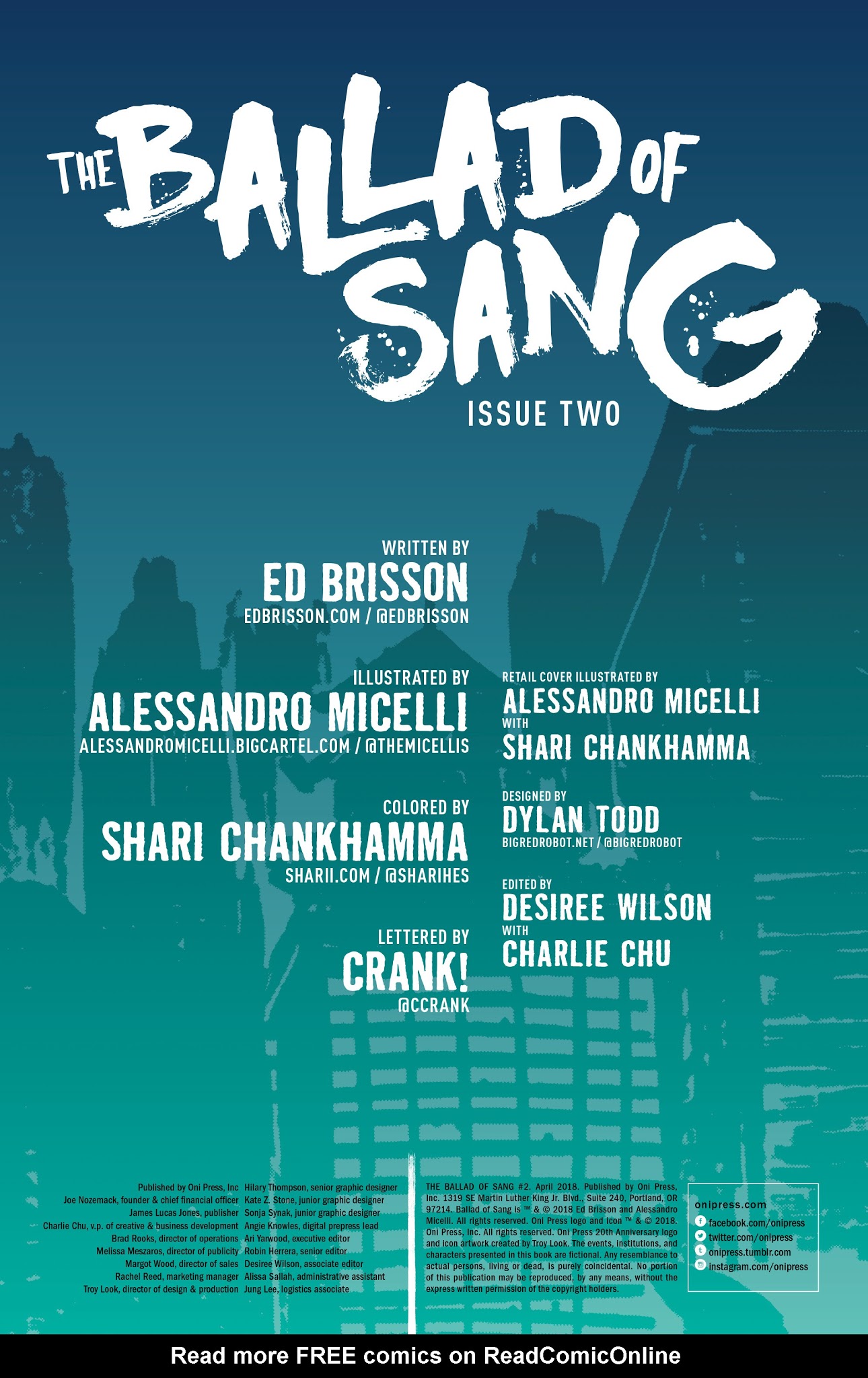 Read online The Ballad of Sang comic -  Issue #2 - 2