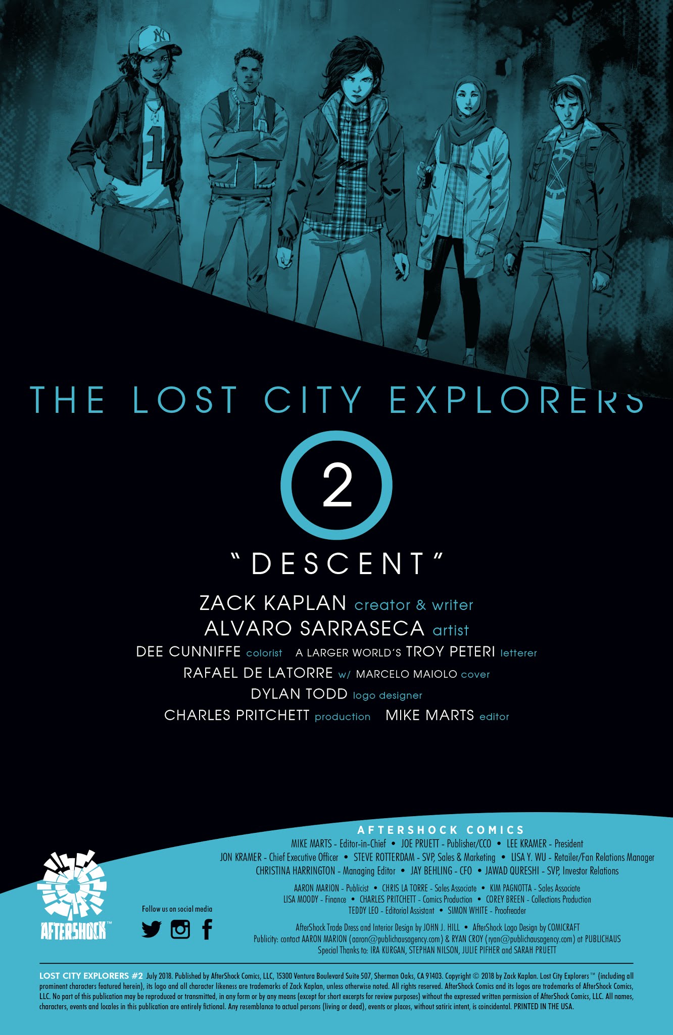 Read online The Lost City Explorers comic -  Issue #2 - 2