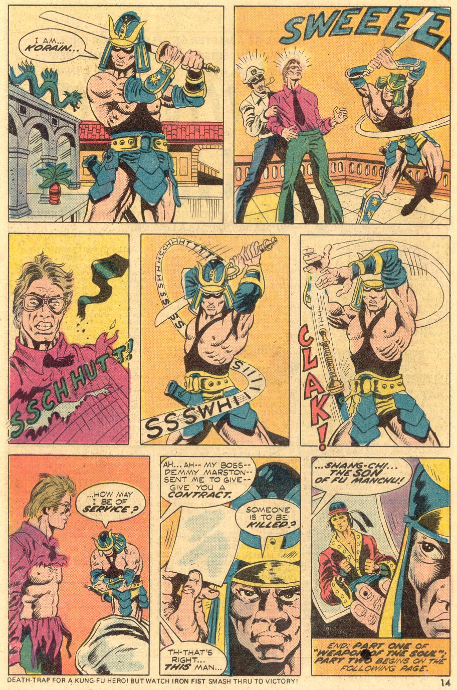 Read online Master of Kung Fu (1974) comic -  Issue #20 - 9