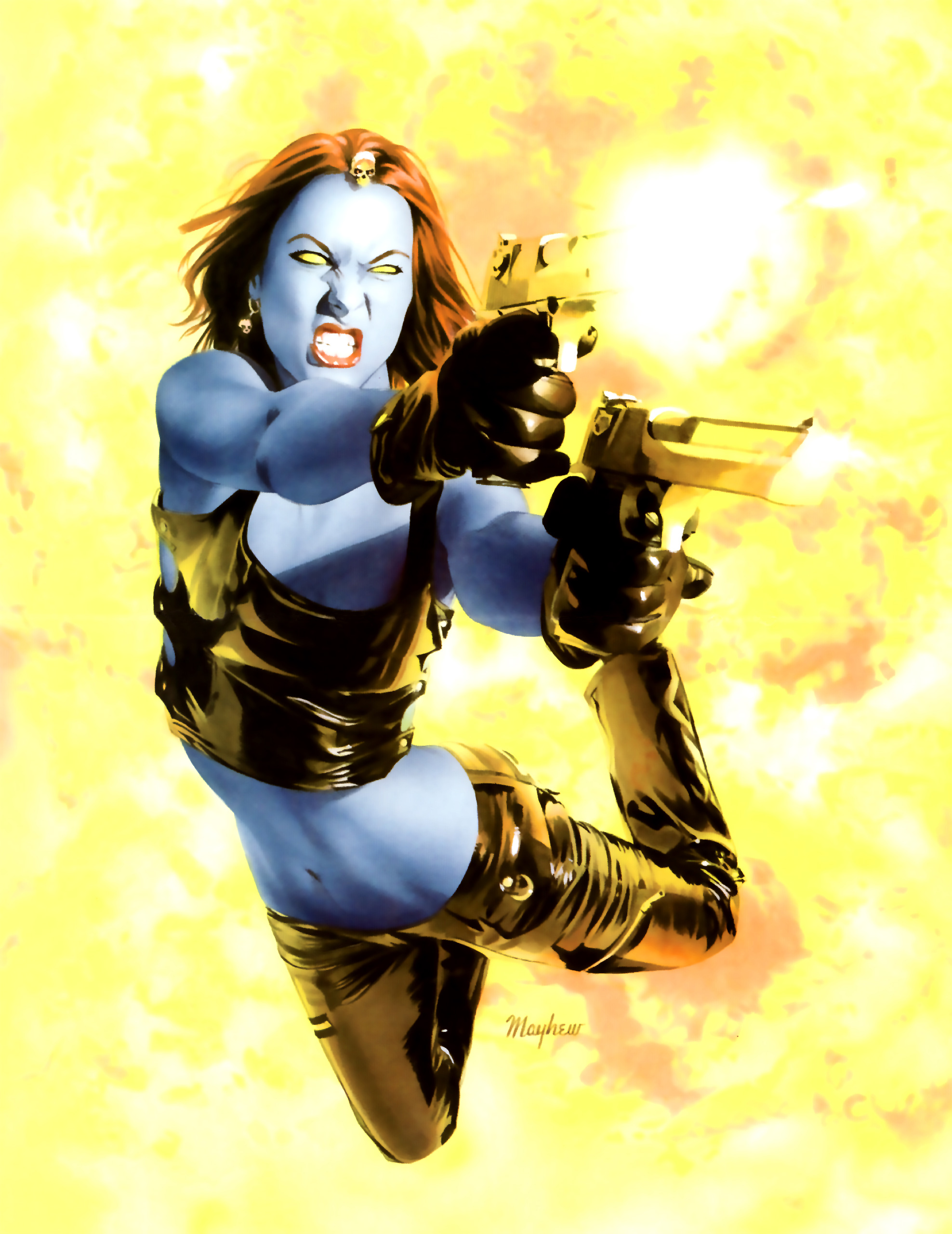 Read online Mystique Poster Book comic -  Issue # Full - 10